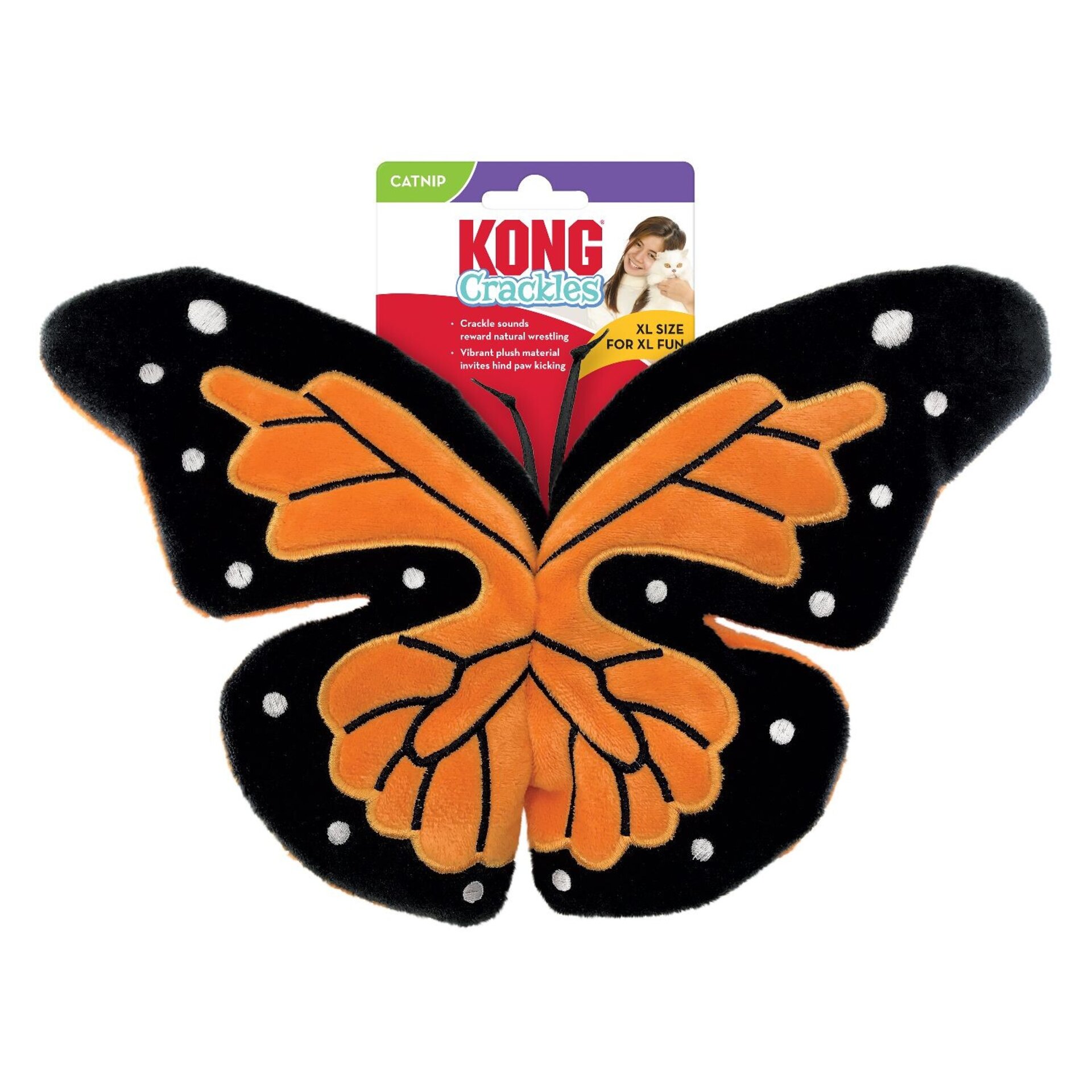 Peluche Kong Crackles Flutterz - 2