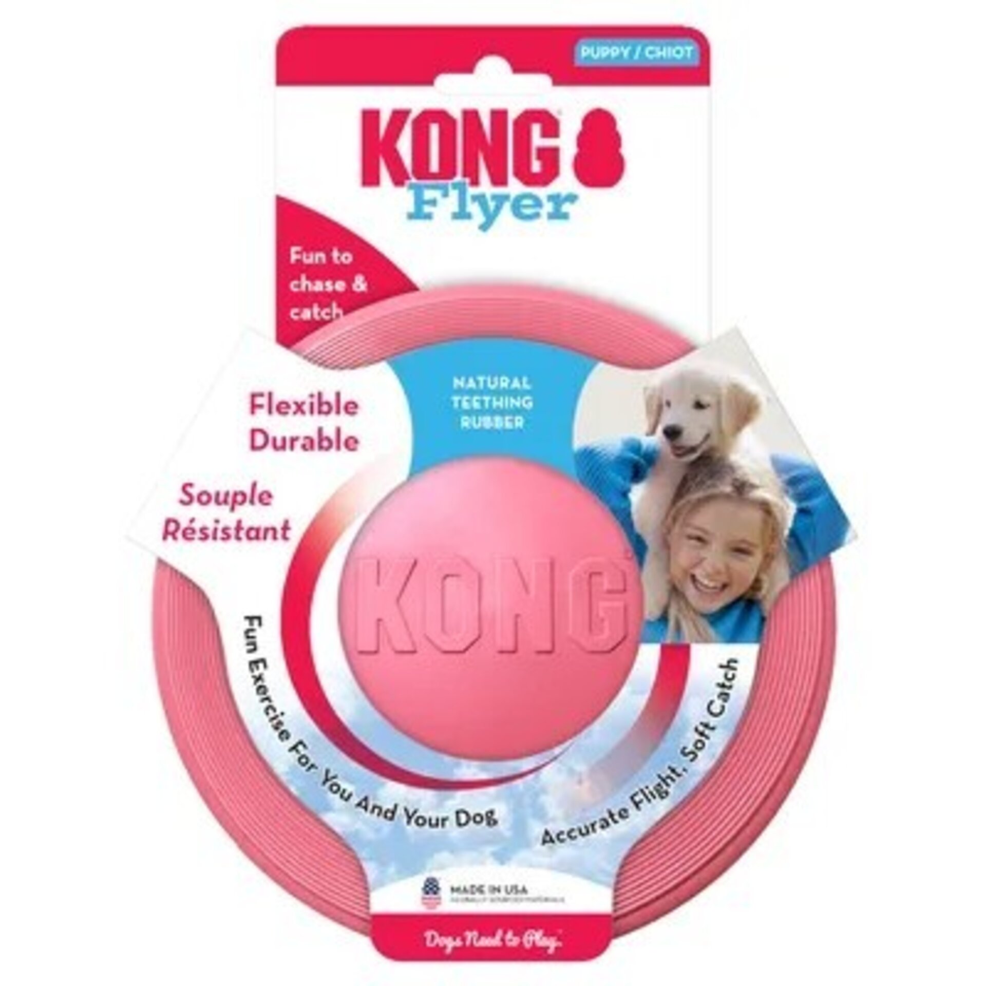 Kong Flyer Puppy para Cachorros - 5