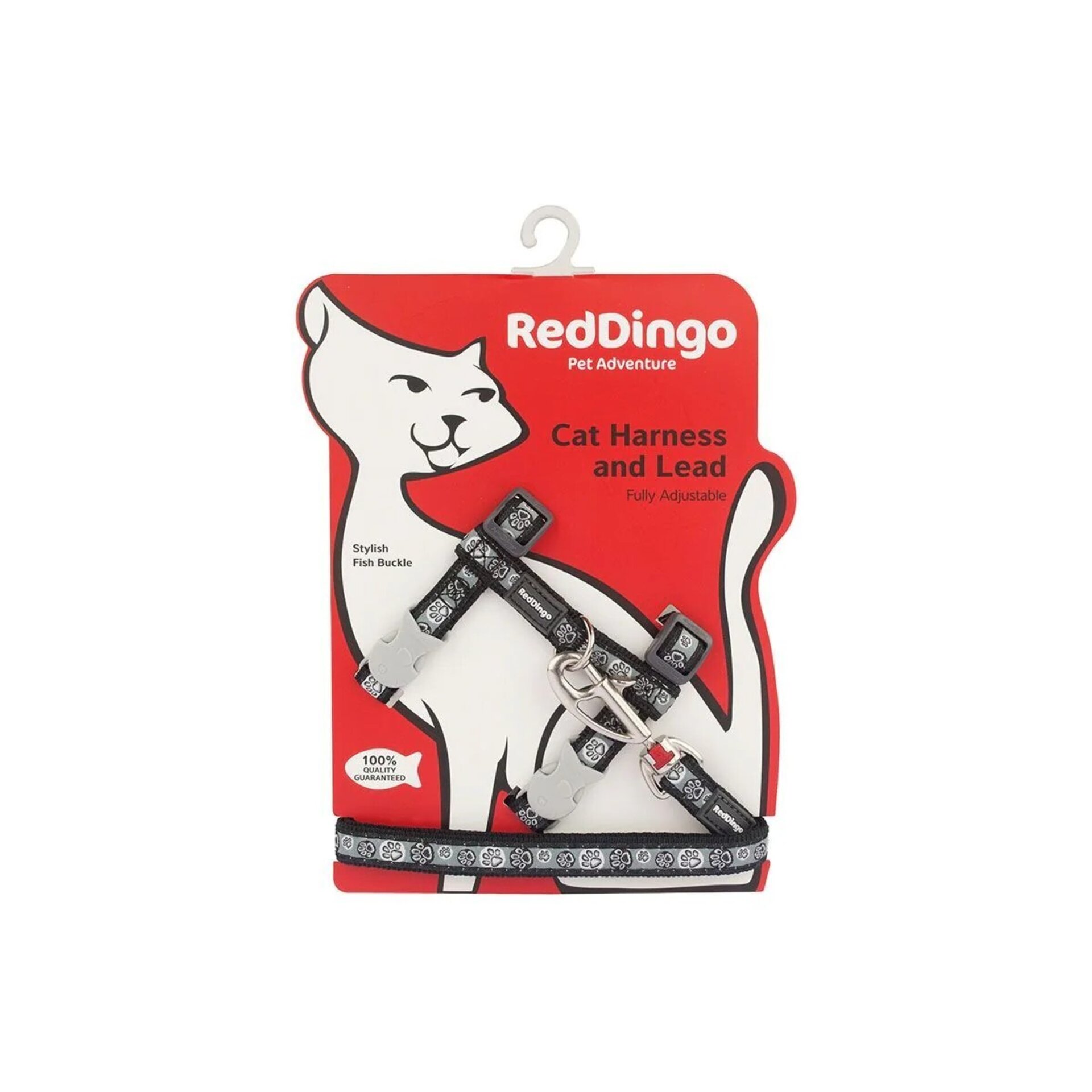 Petral + Correa Para Gatos RedDingo - 11