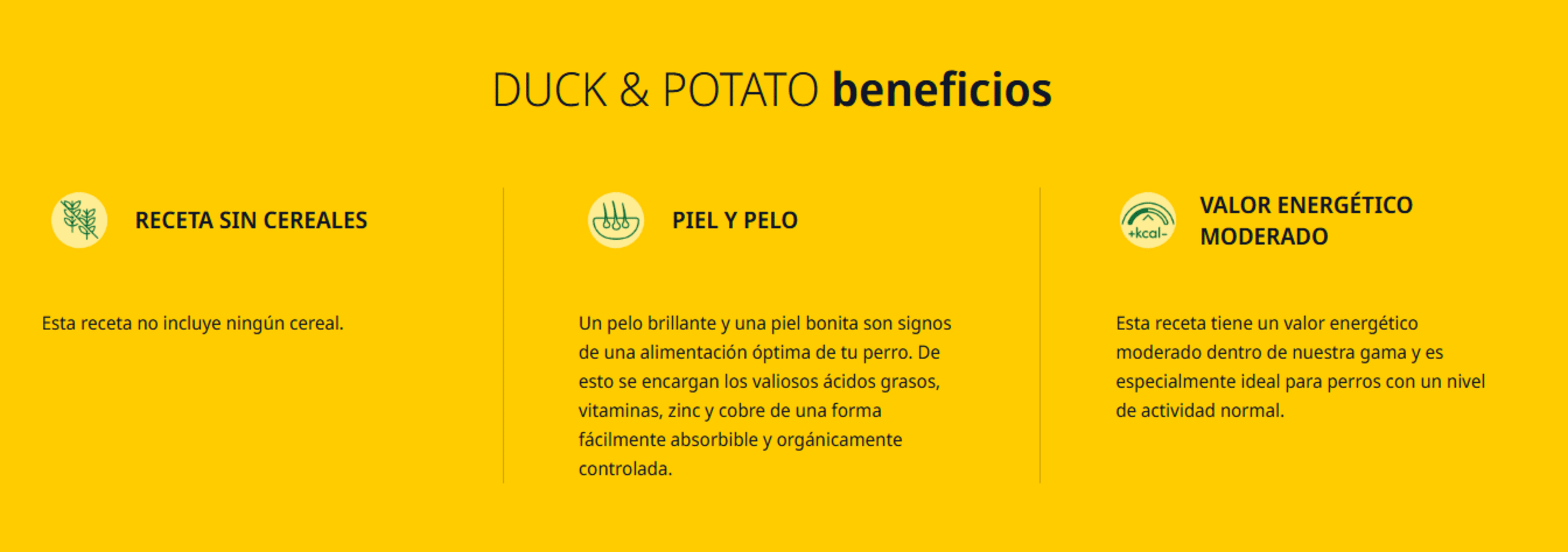 Duck & Potato Grain Free Adultos Josera - 4
