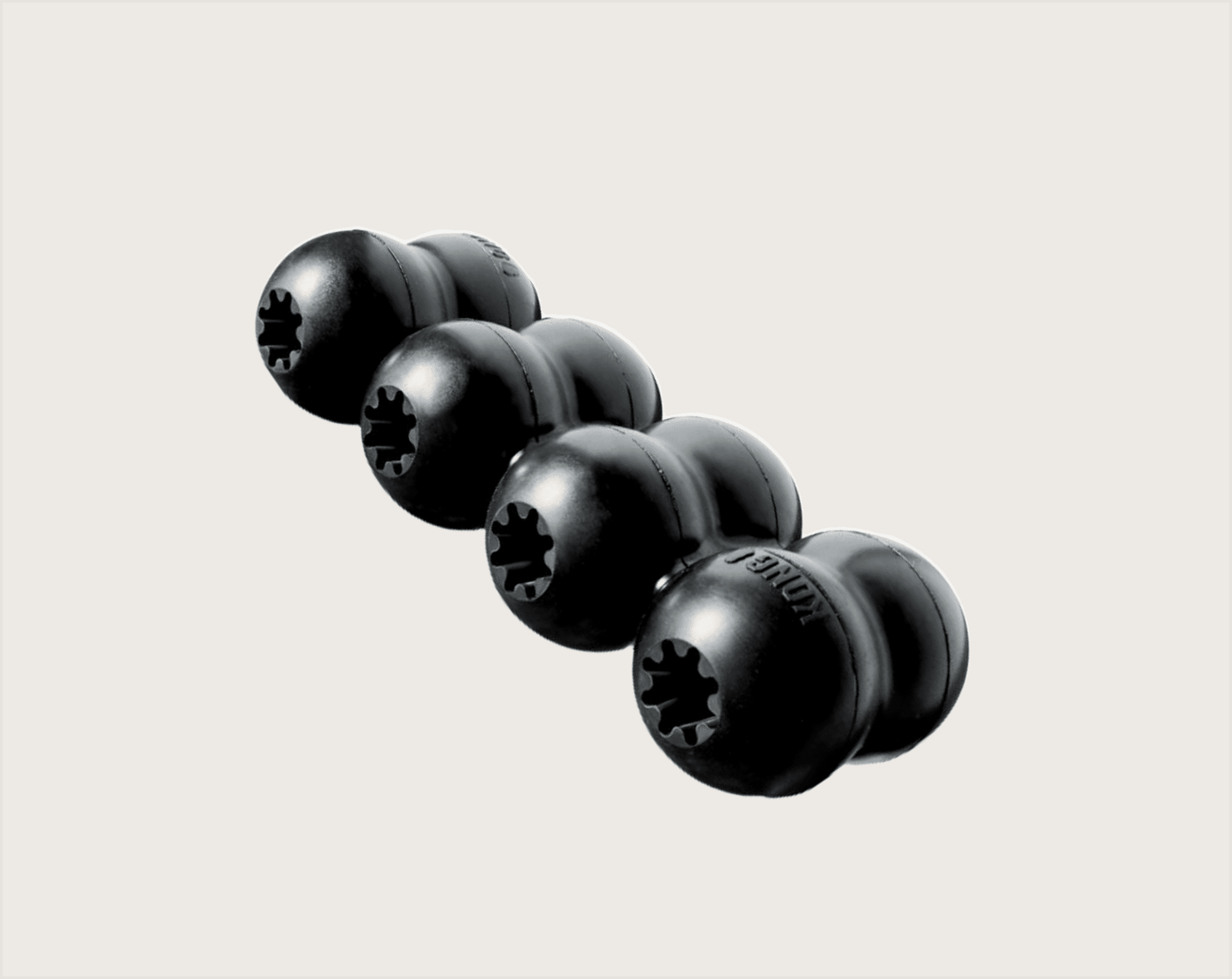 Kong Extreme Goodie Ribbon Negro para Perros - 1