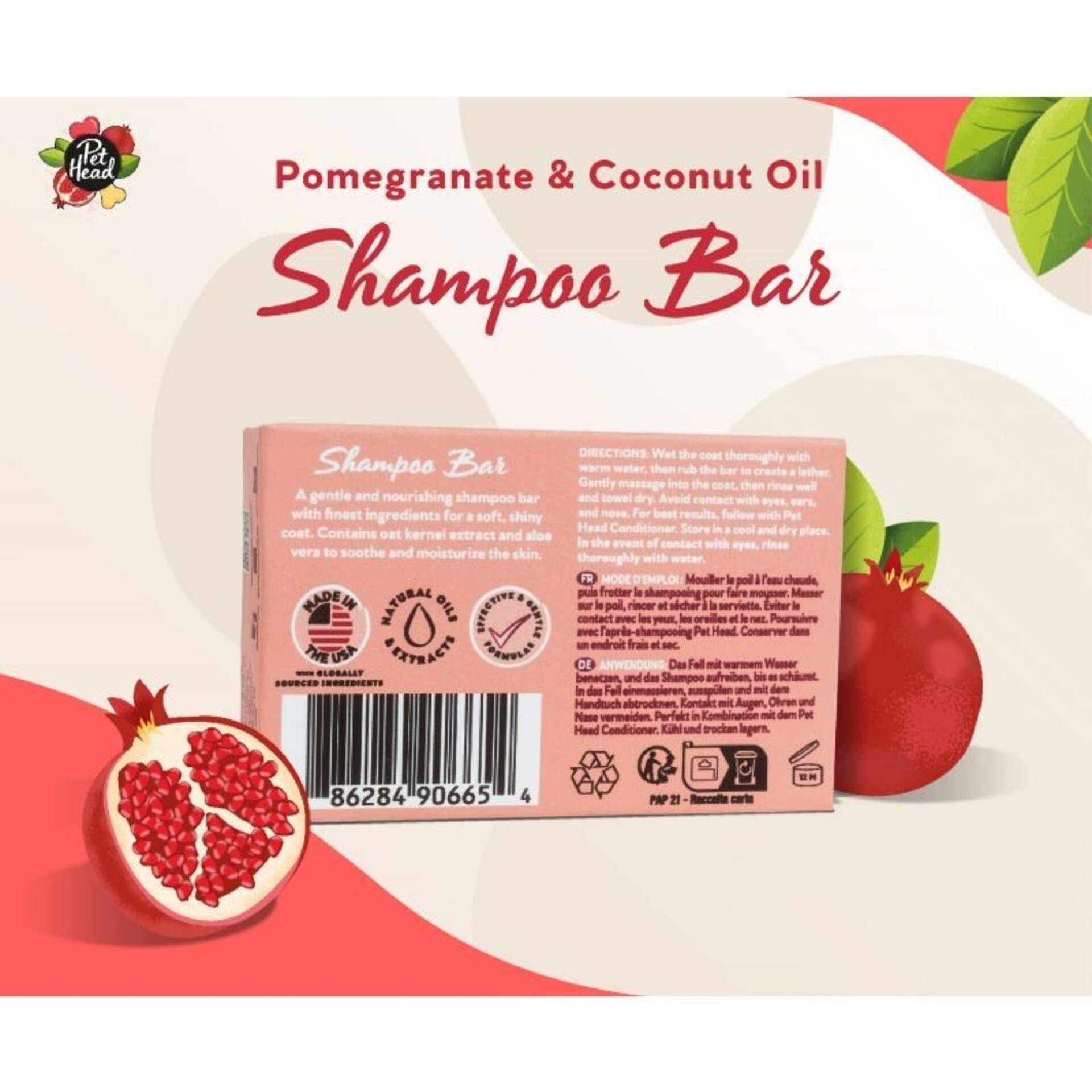 Barra De Jabon Pet Head Shampoo Bar - 2