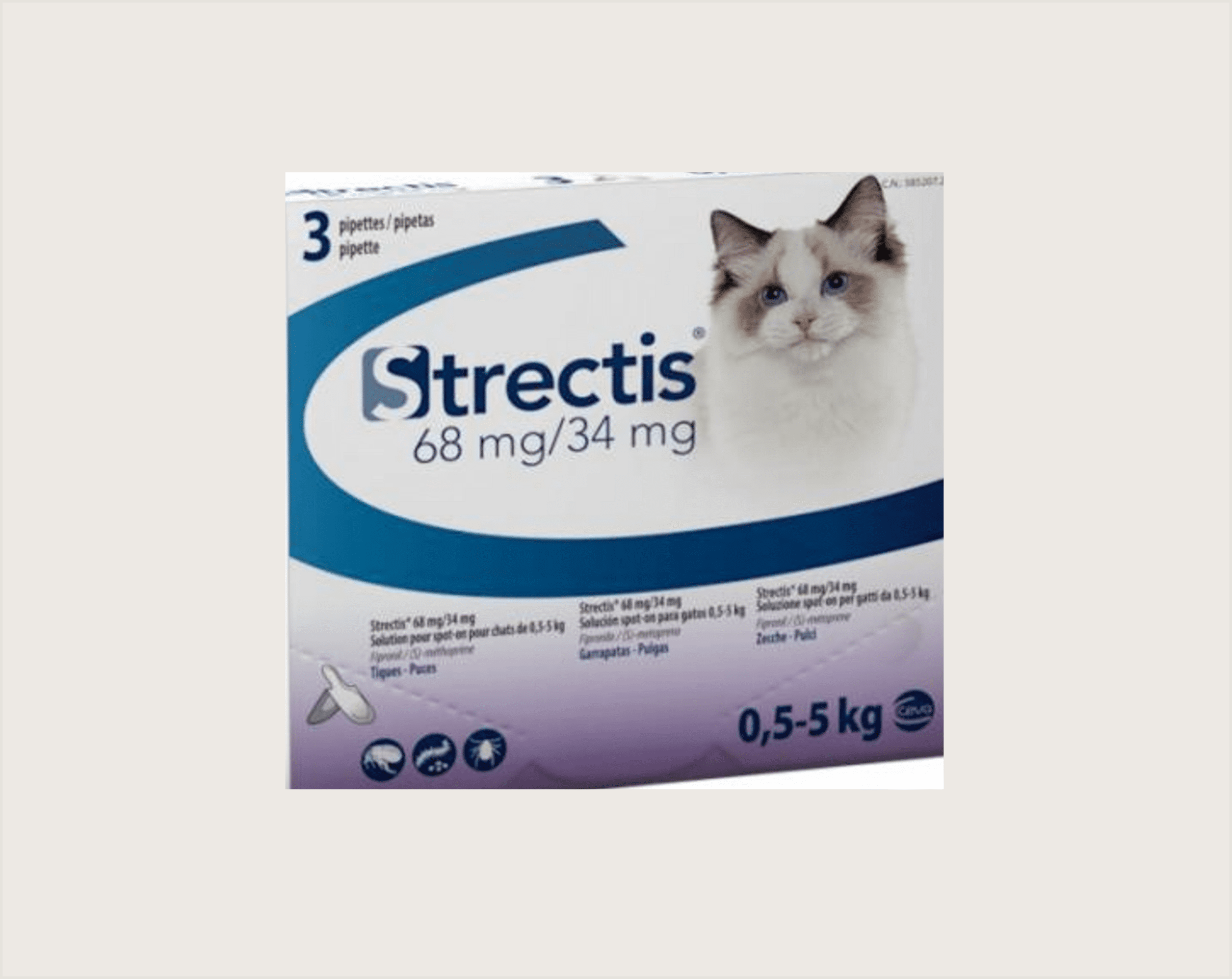 Ceva Strectis Pipeta Spot-On para Gatos - 1