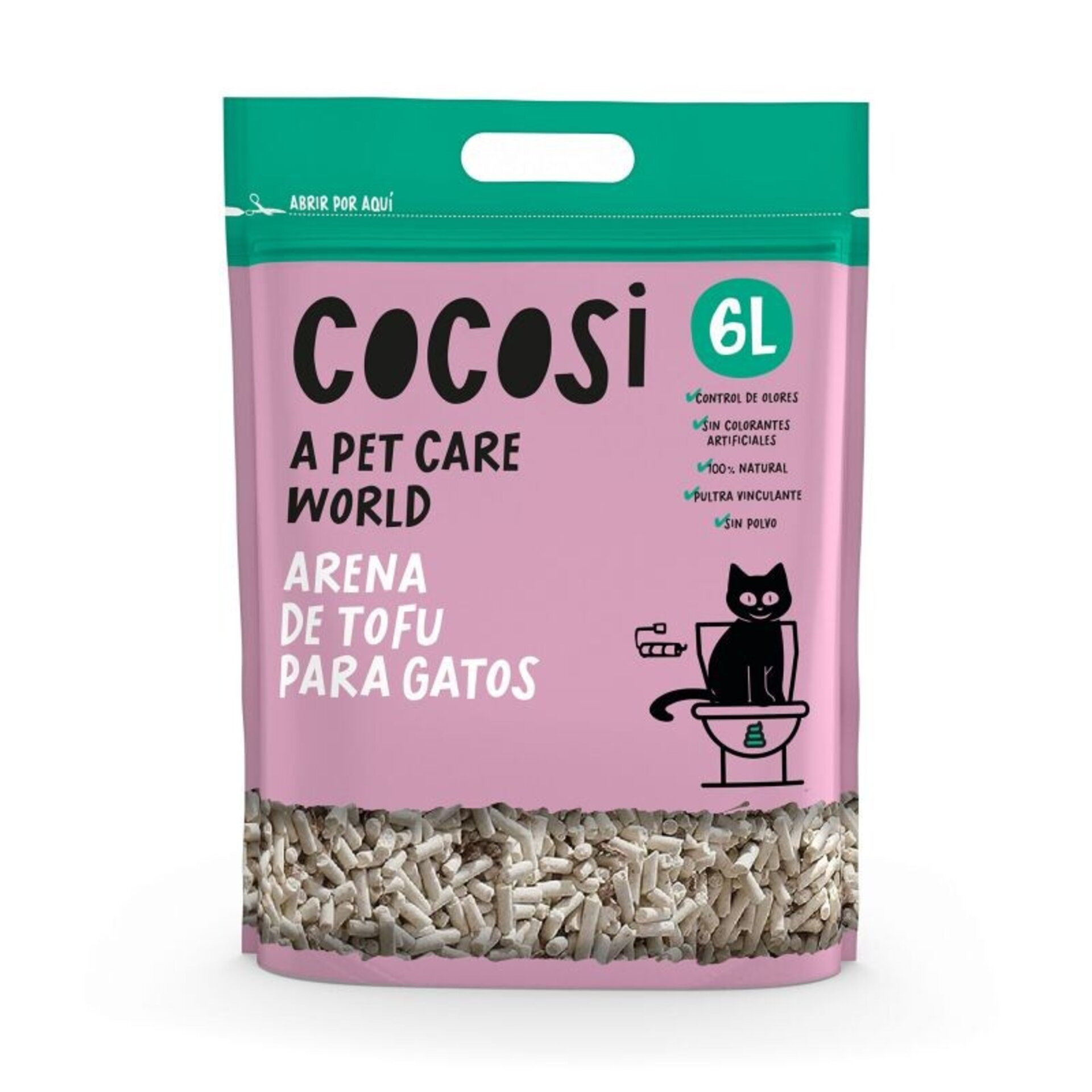 Cocosi Arena / Lecho Vegetal de Tofu para Gatos - 2
