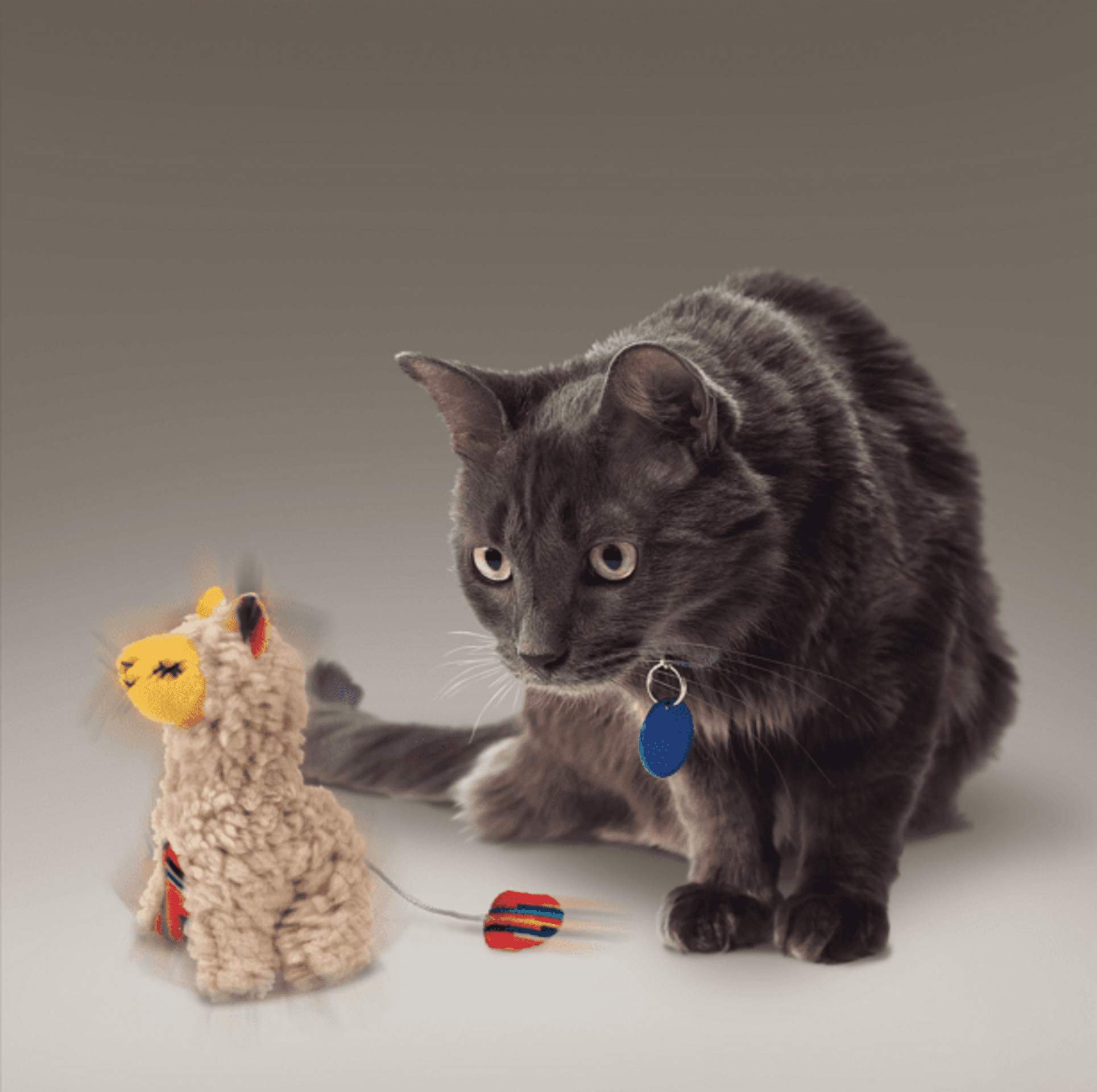 Peluche Kong Cat Softies Buzzy Llama - 1