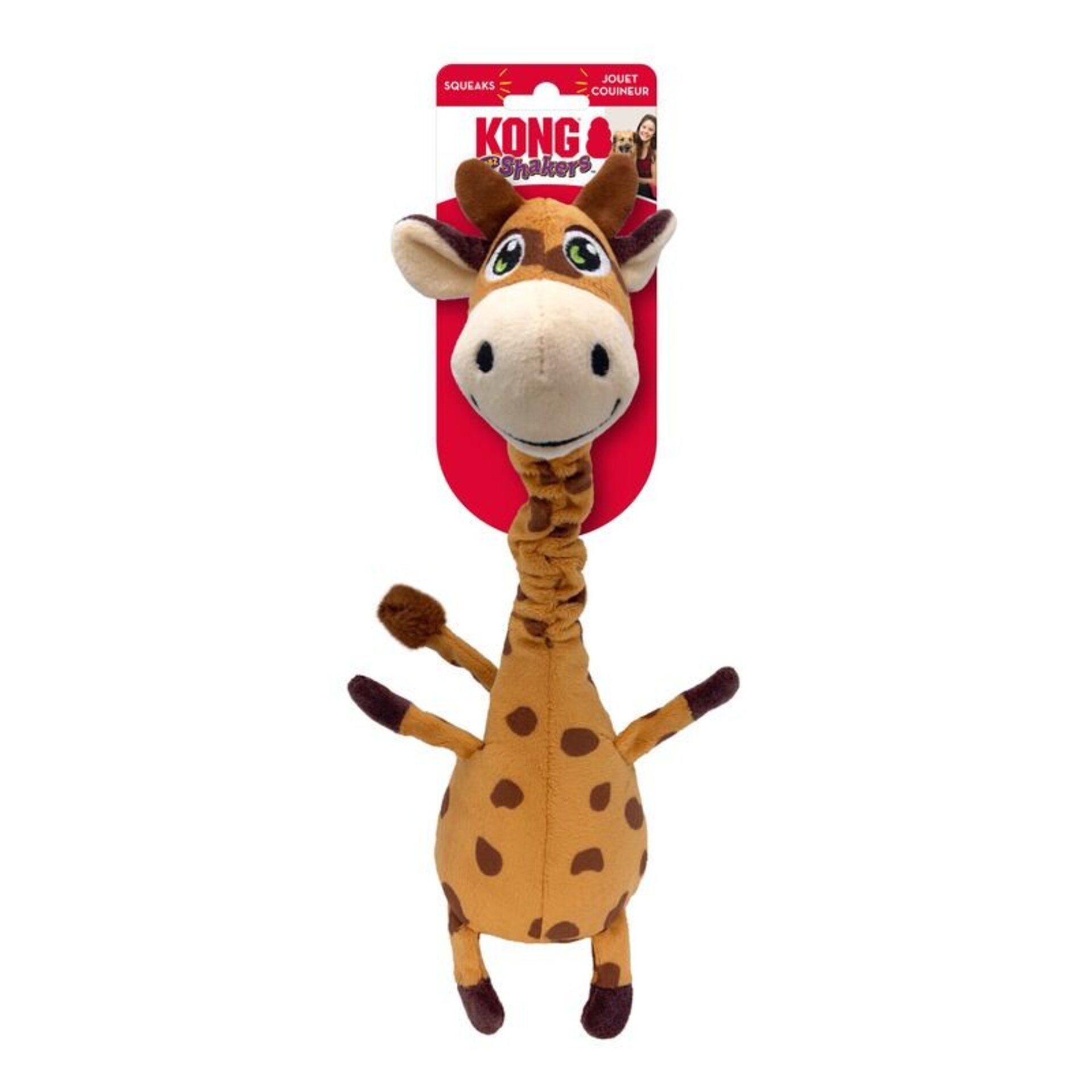 Peluche Kong Shakers Bobz Giraffe - 2