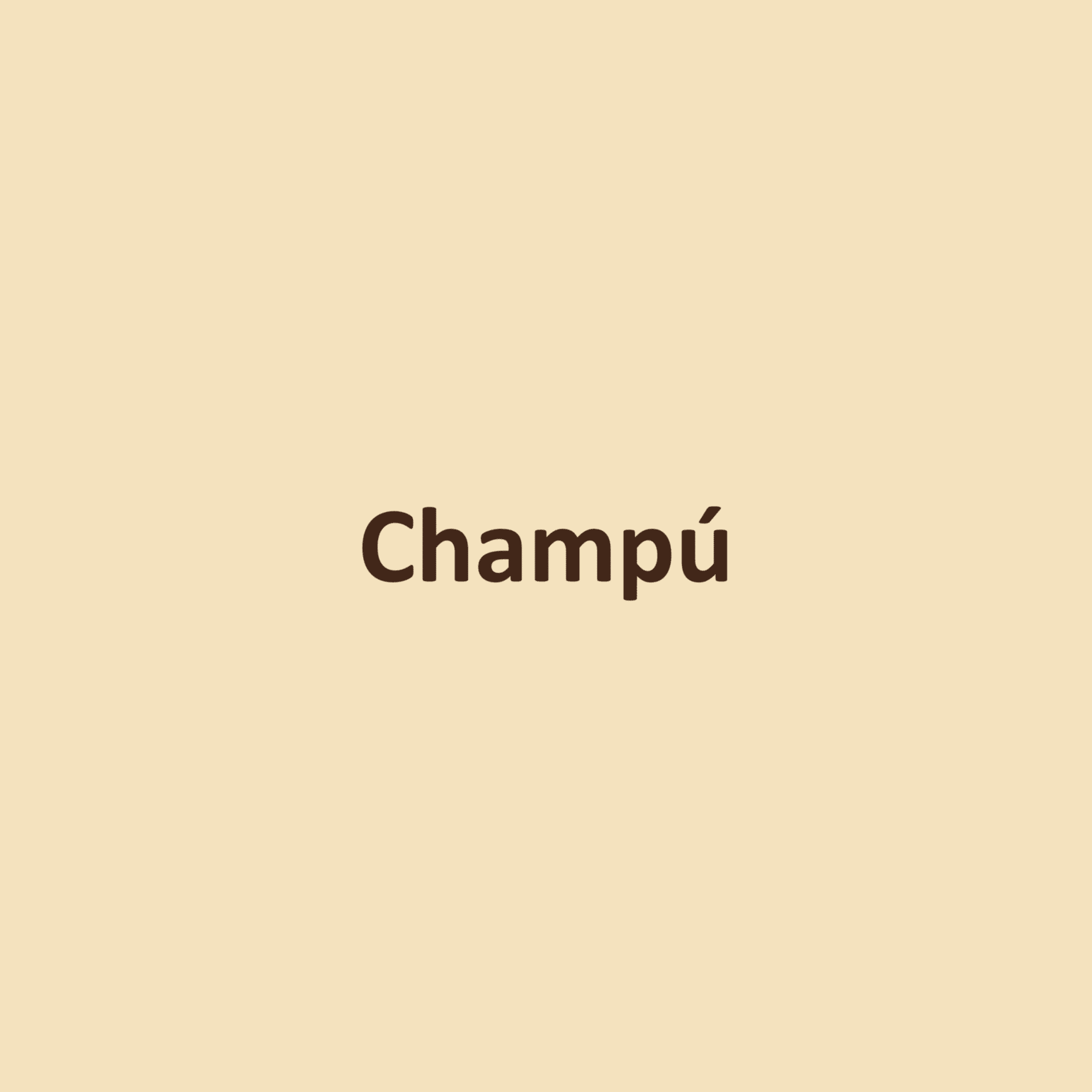 Champú