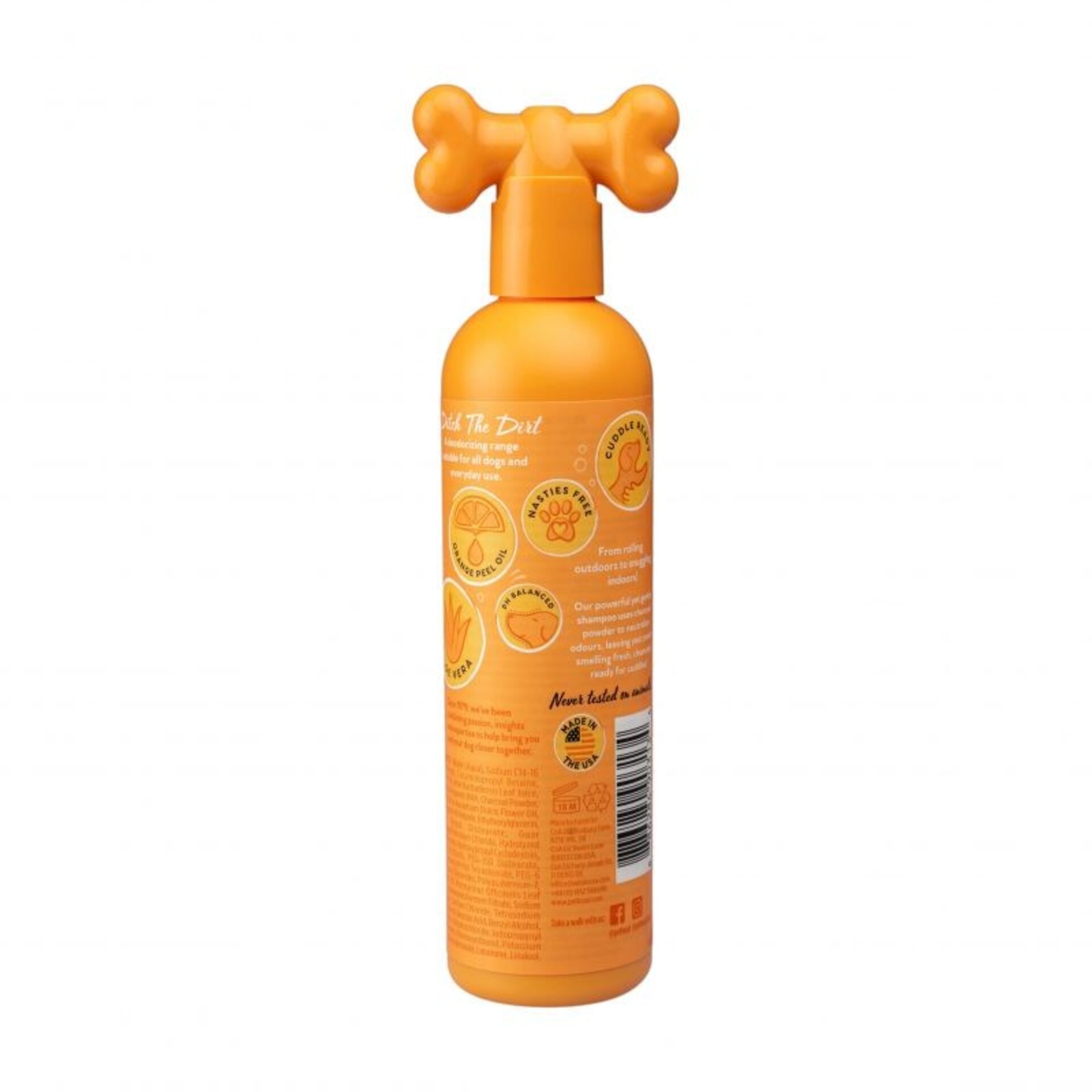 Champu Para Perro Pet Head Ditch The Dirt Naranja Y Aloe Vera Desodorant - 5