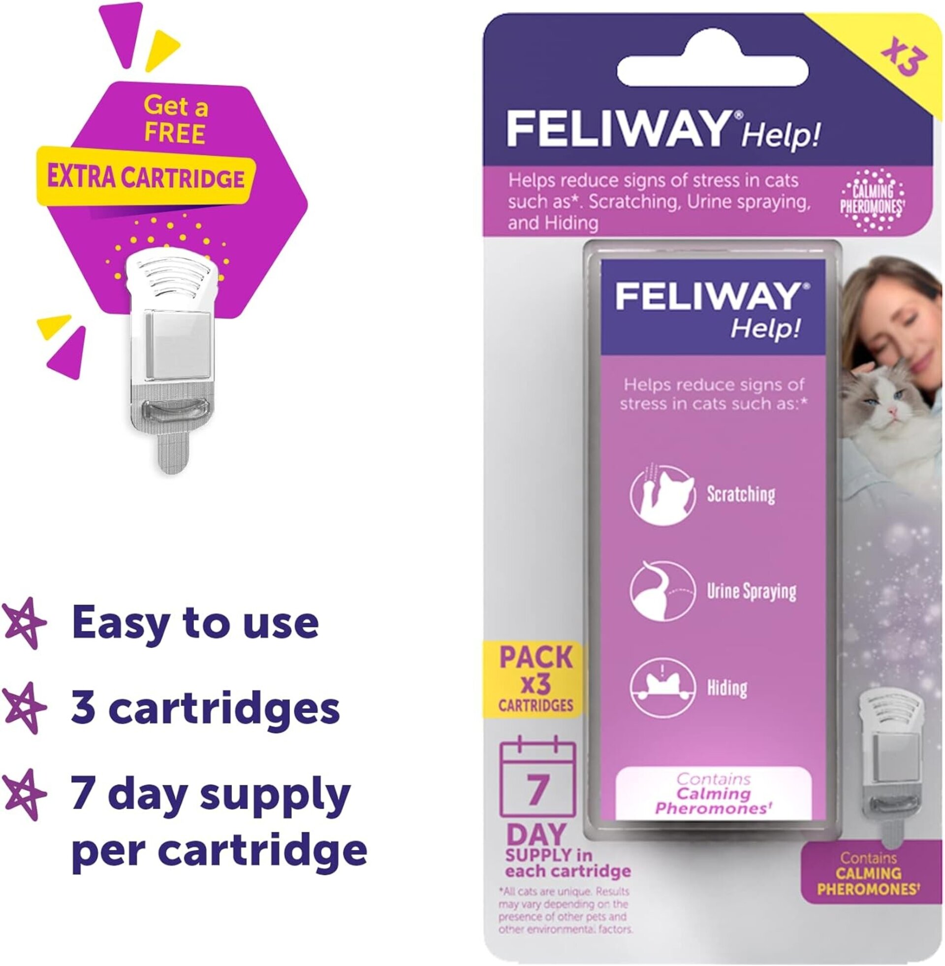 Feliway Help Pack De 3 Unidades - 2
