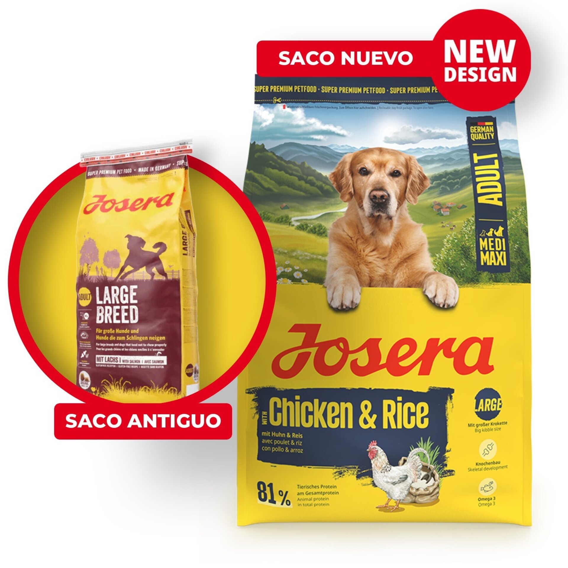 Josera Adulto Pollo & Arroz Medium/Maxi - 2