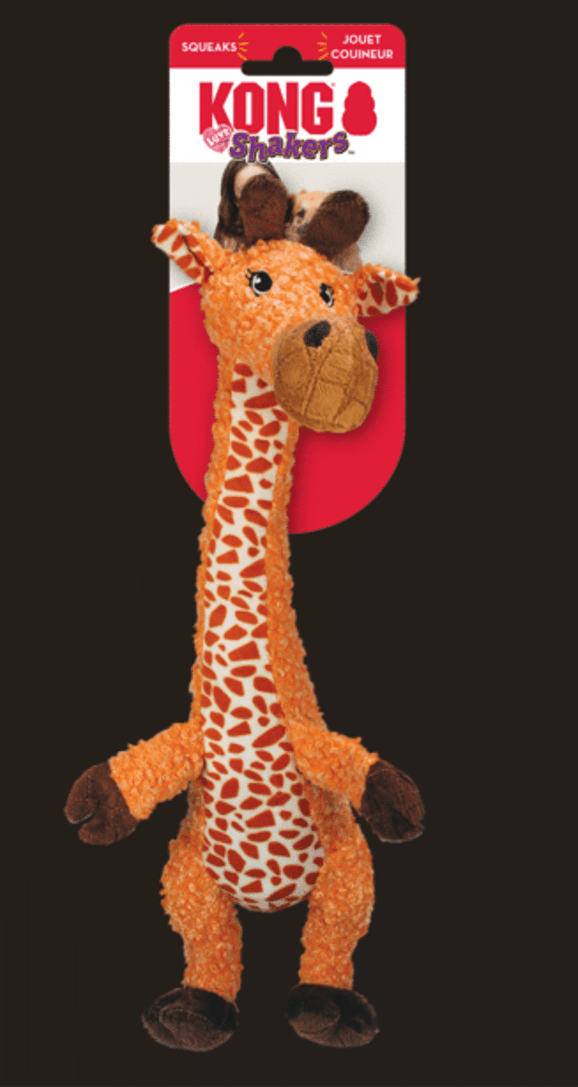 Peluche Kong Shakers Luvs Giraffe - 2