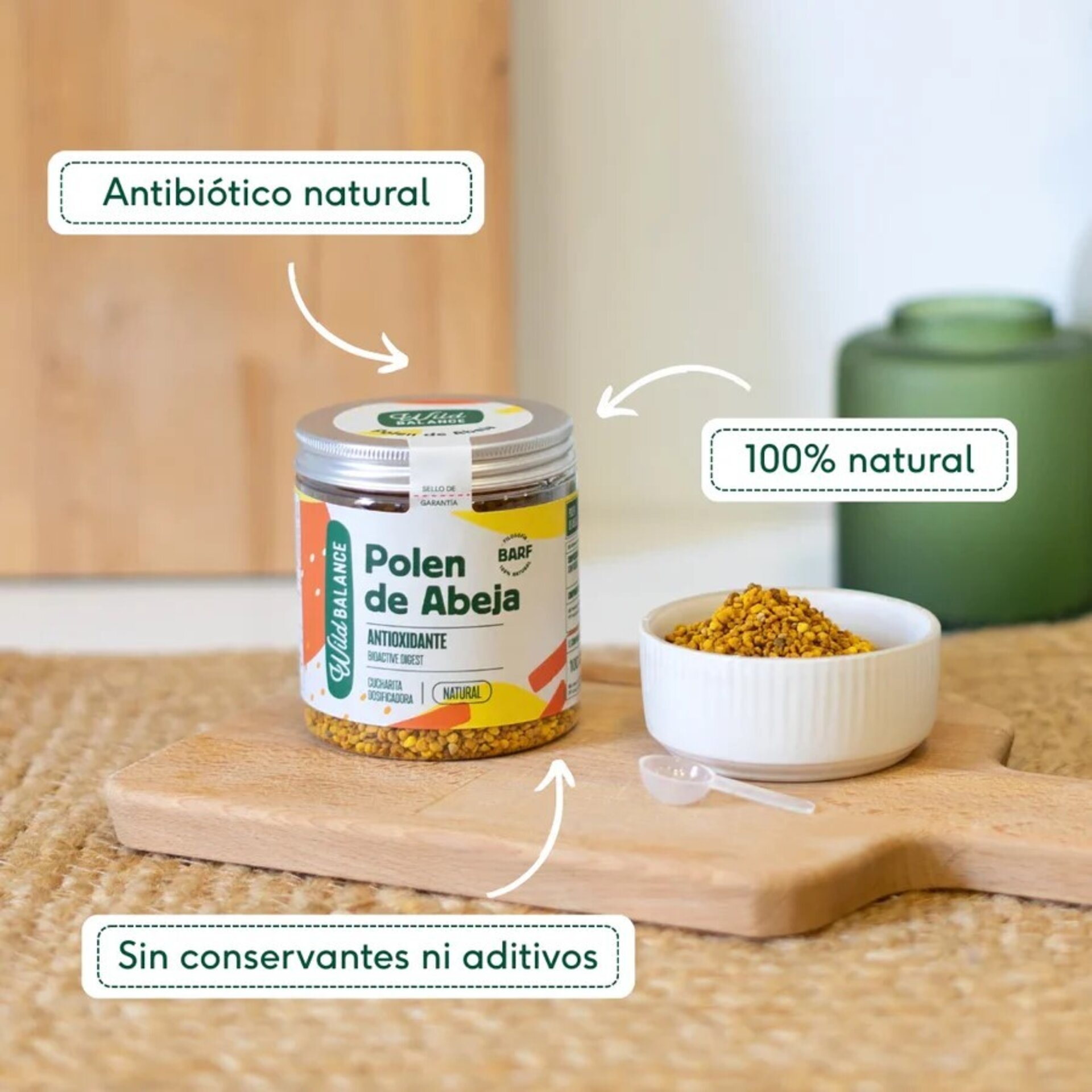 Wild Balance Polen de Abeja Orgánico (Perros & Gatos) - 6