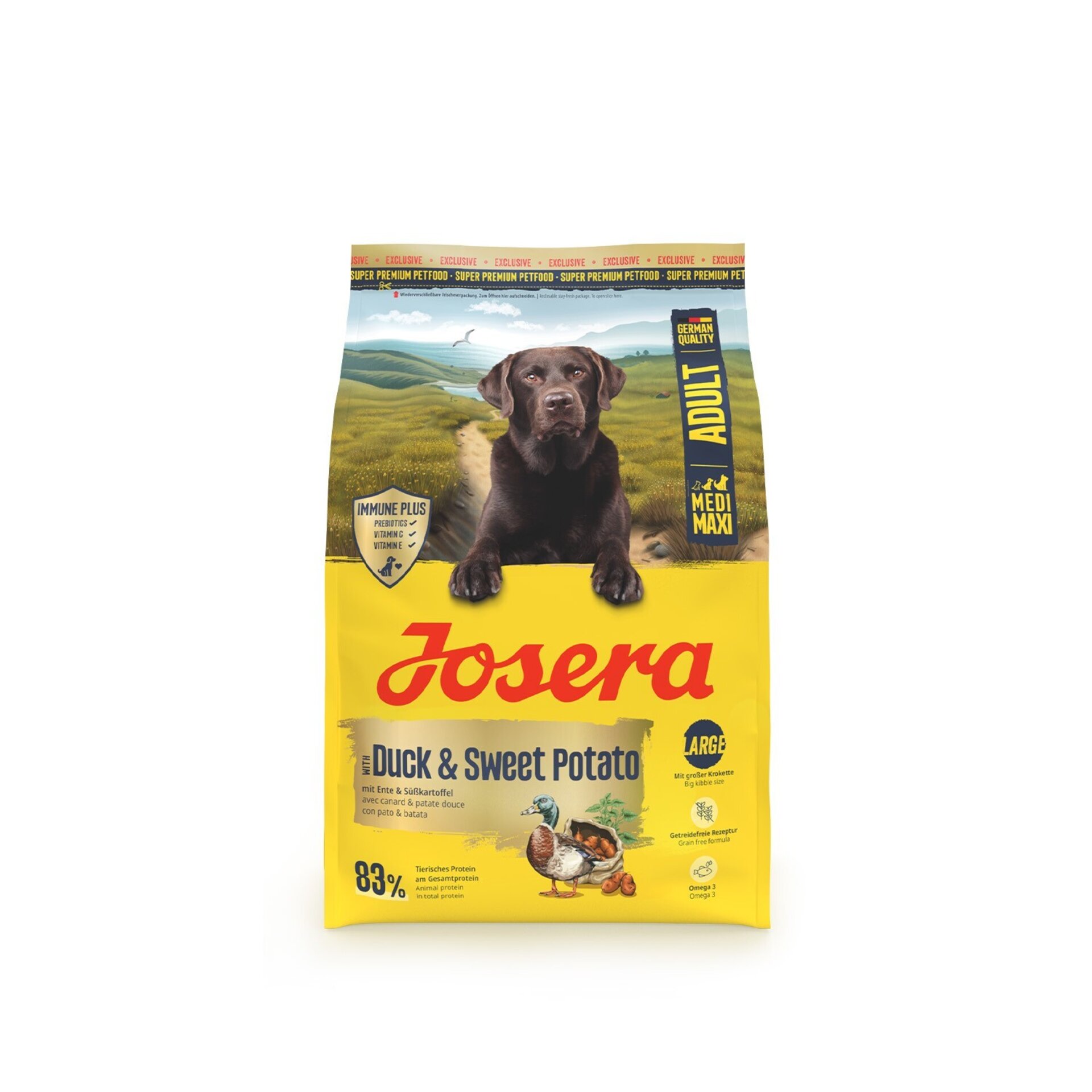 Duck & Sweet Potato Grain Free Adulto Medium-Maxi Josera - 2