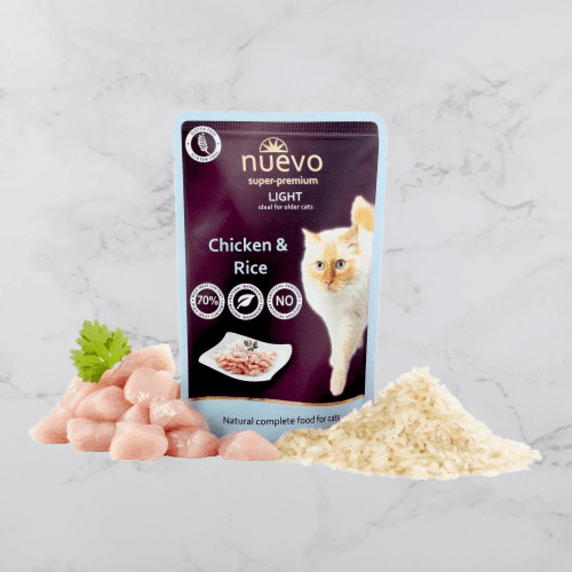 Nuevo Super Premium Sobres Light De Pollo Y Arroz - 1