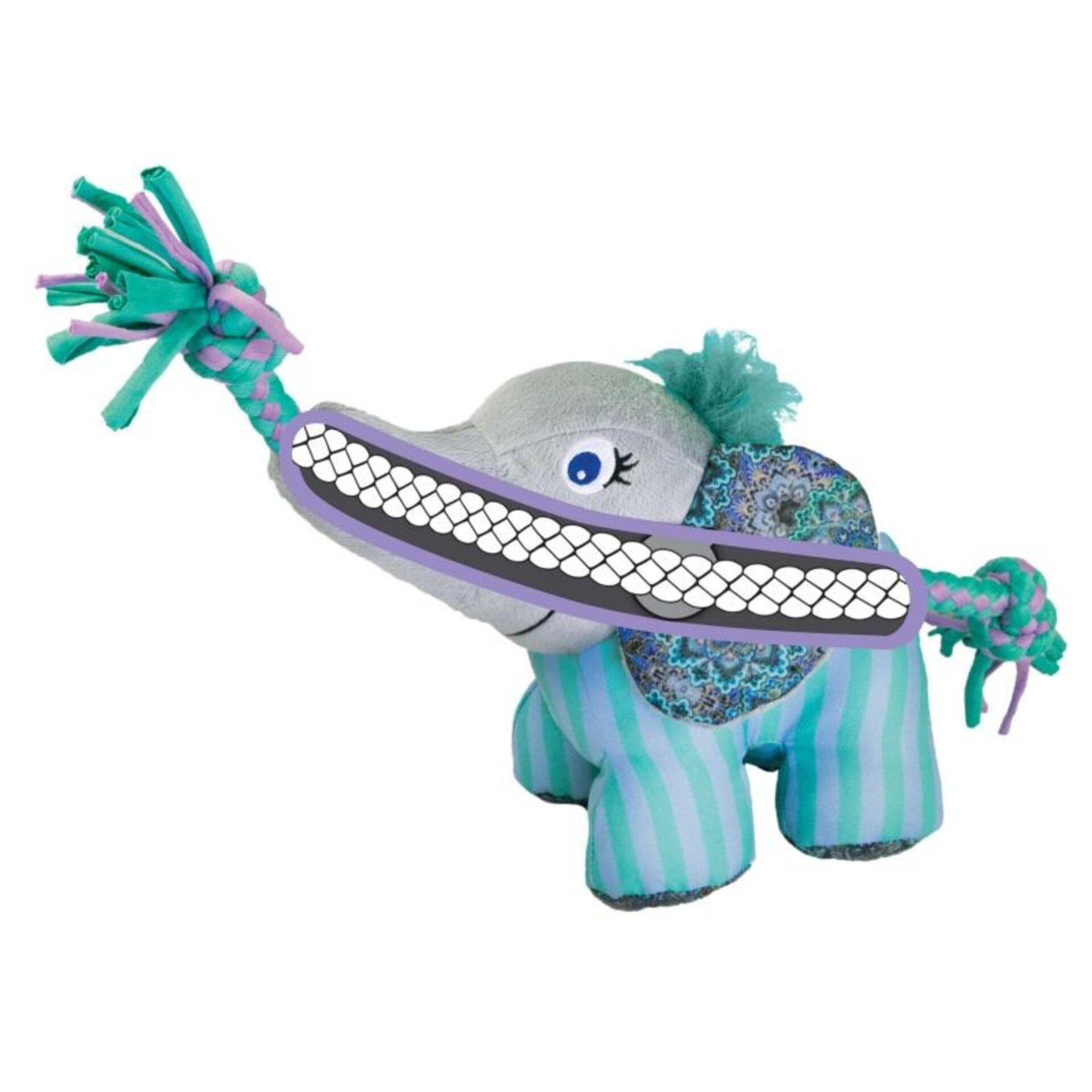 Peluche Kong Knots Carnival Elephant - 3