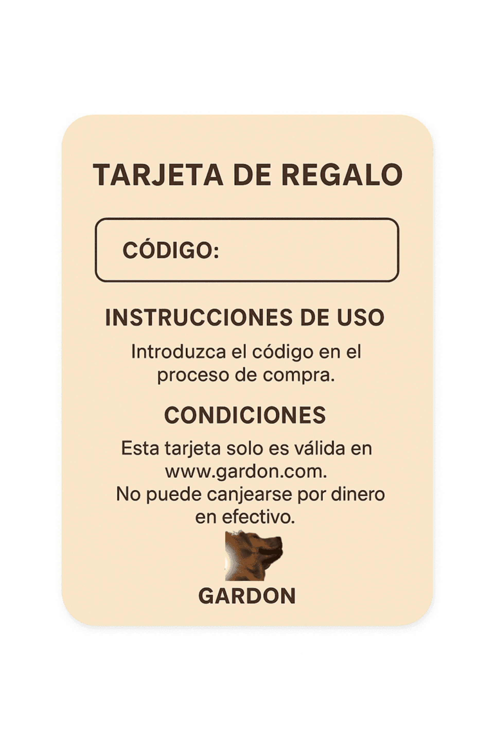 Tarjetas De Regalo Digital - 5