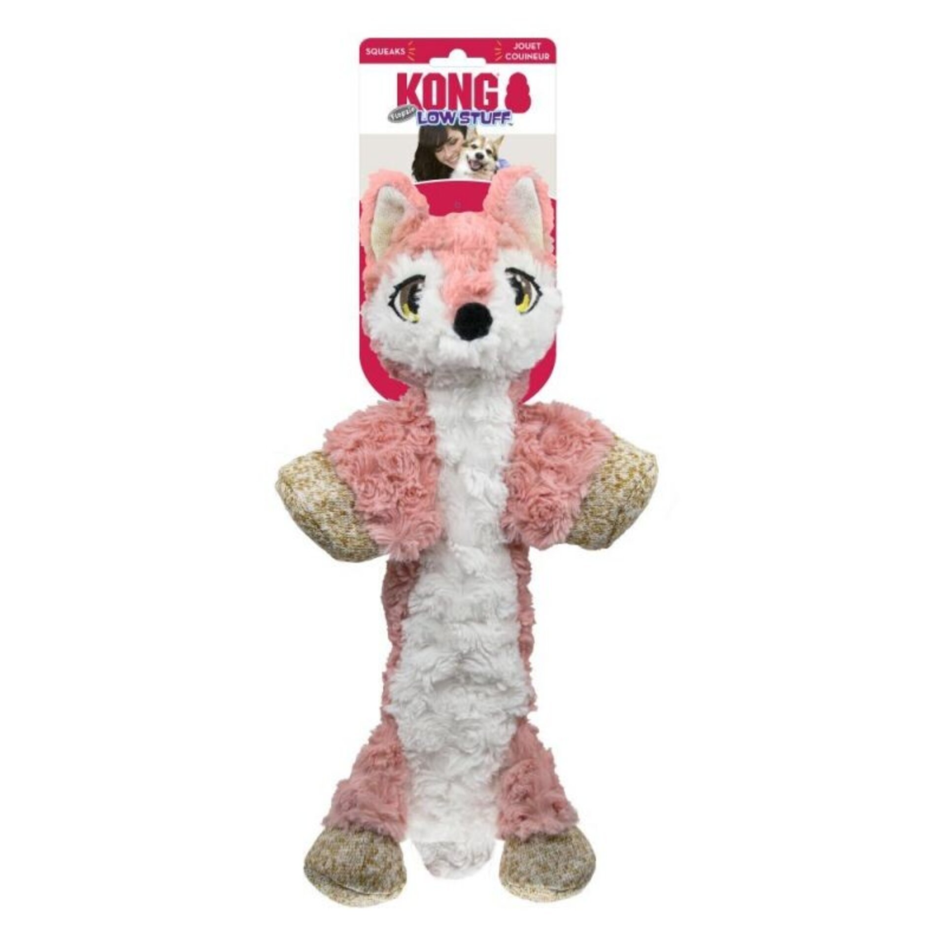 Peluche Kong Low Stuff Flopzie Zorro - 2