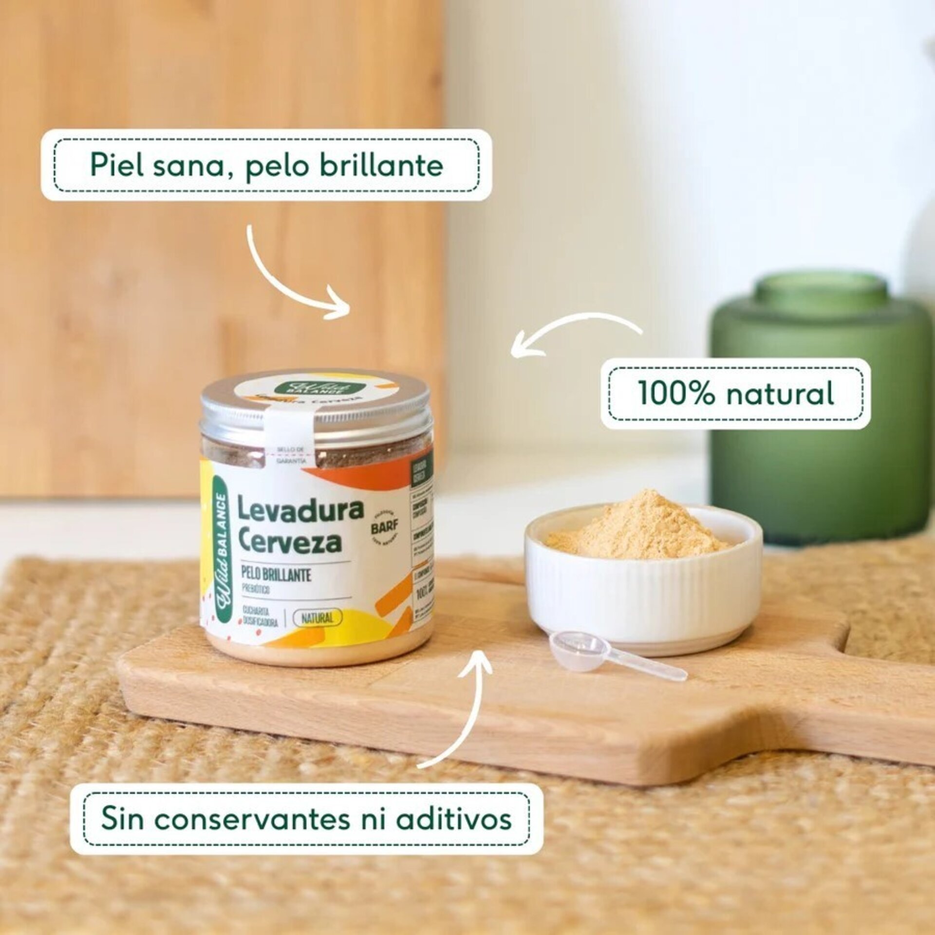 Wild Balance Levadura de Cerveza en Polvo (Perros y Gatos) - 6