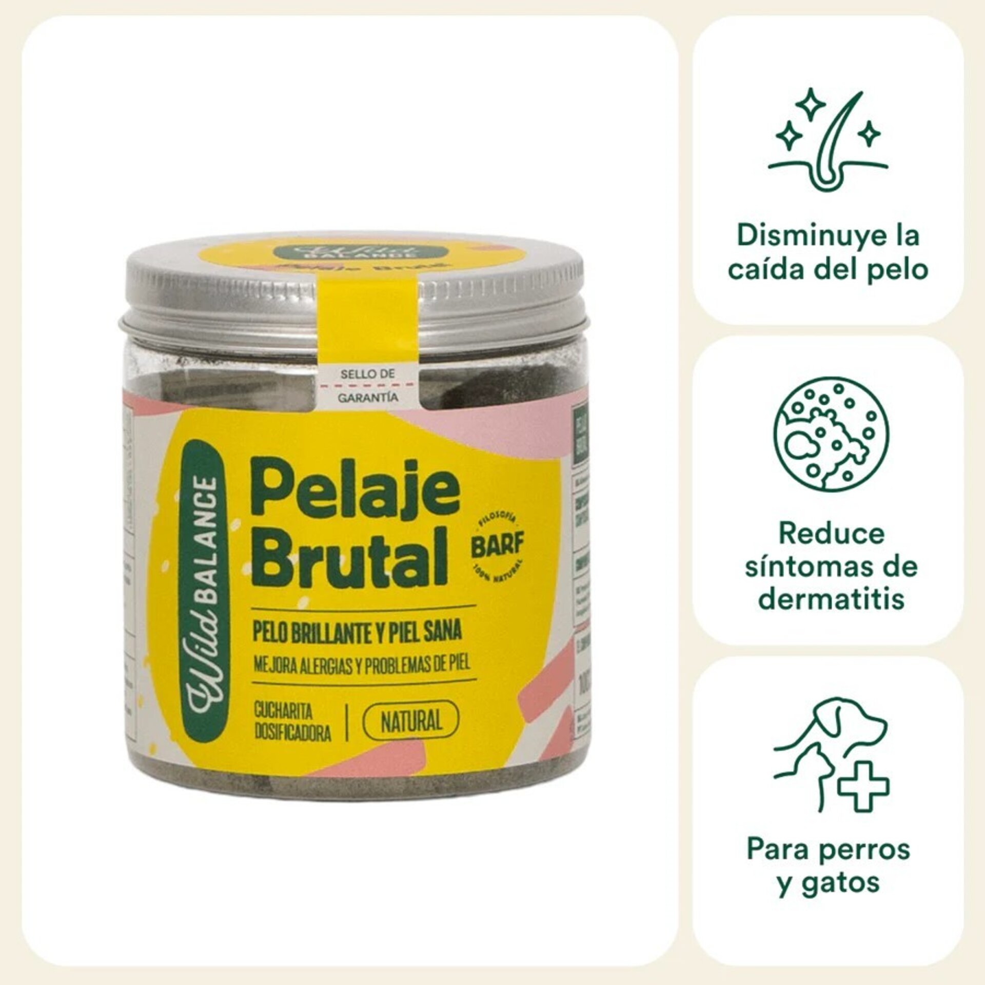 Wild Balance Pelaje Brutal (Perros y Gatos) - 2