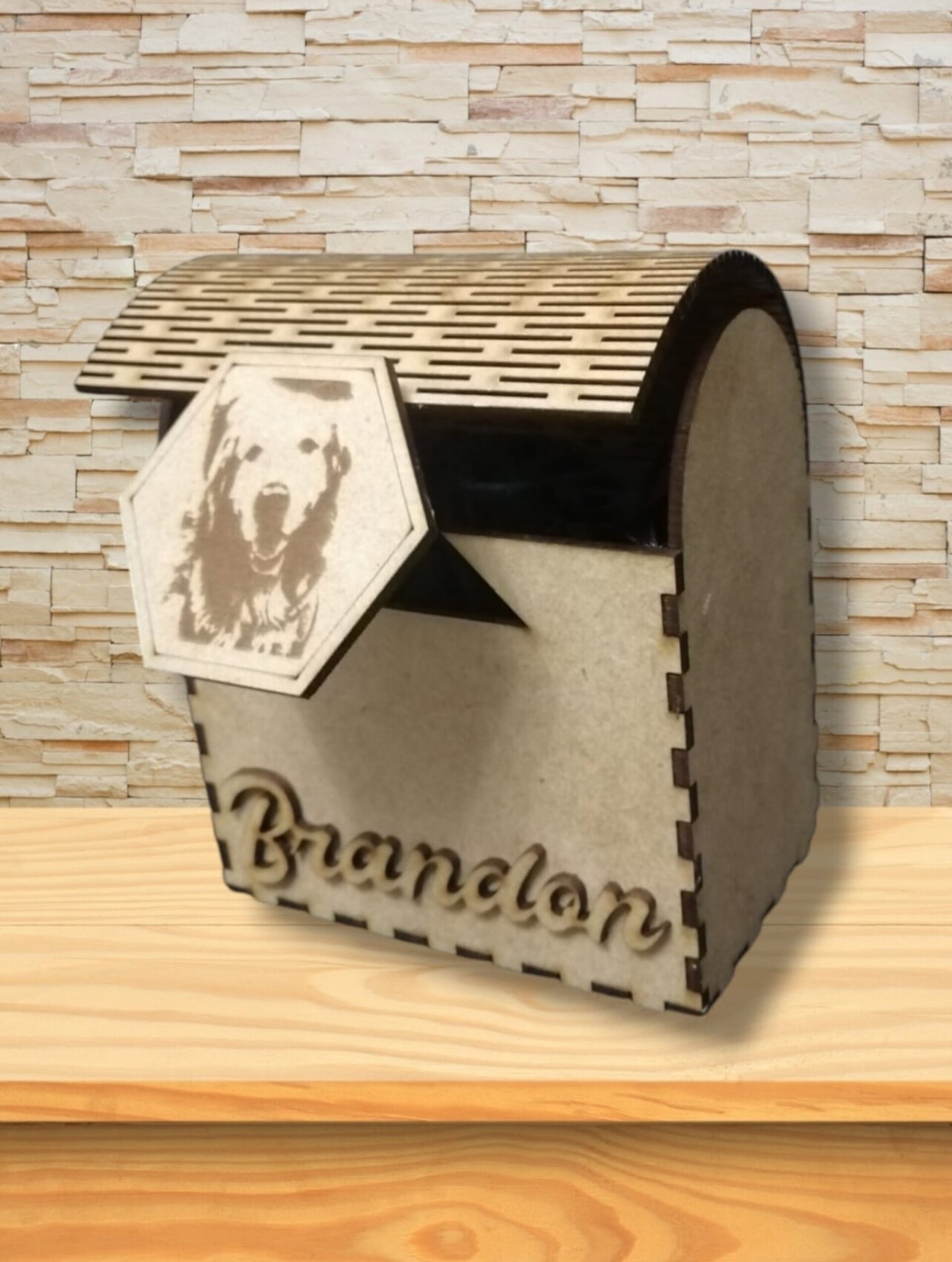 Baúl Tipo Caja De Lujo En MDF Personalizable - 1