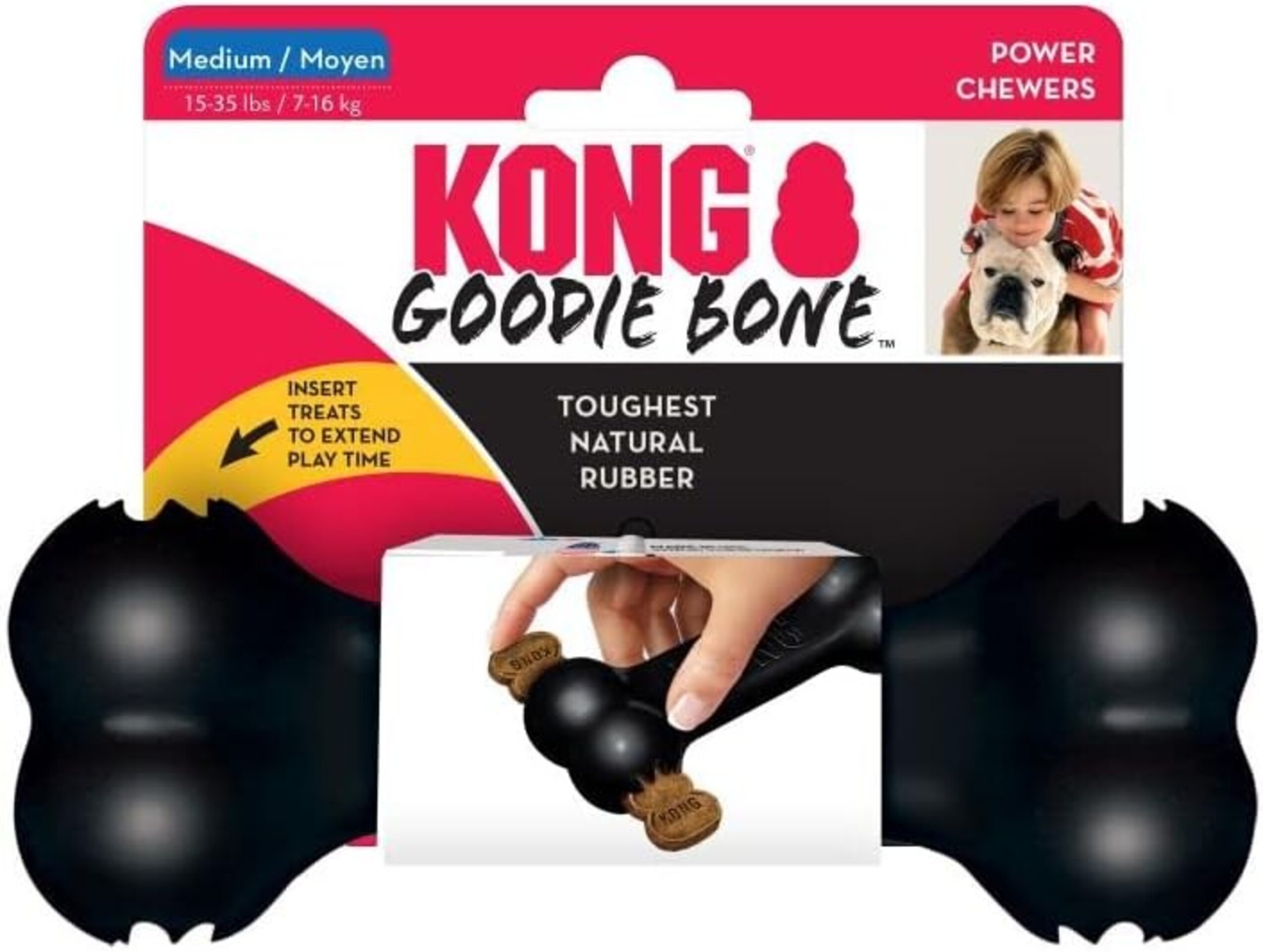 Hueso Kong Negro Extrem Goodie Bone - 2