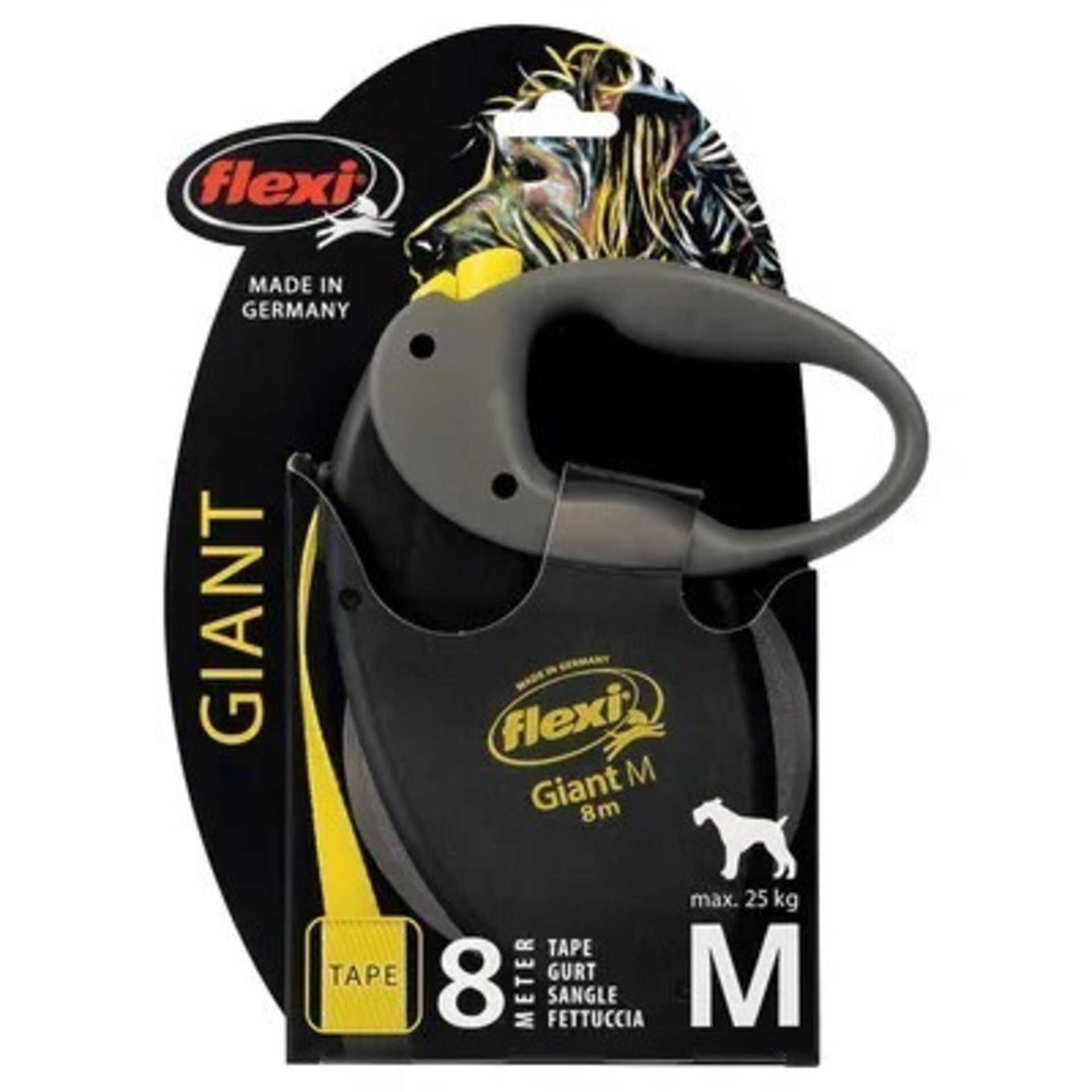 Flexi Correa Giant Yellow Cinta - 3