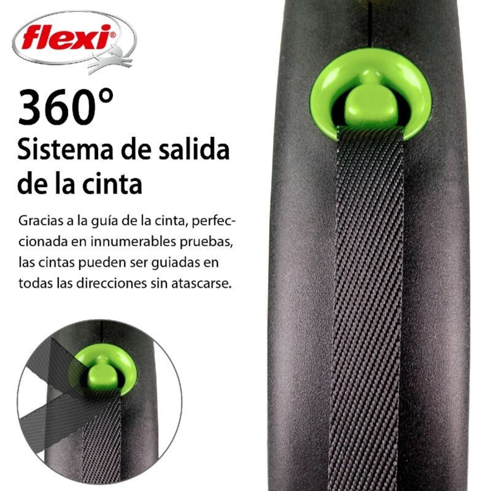 Correa Flexi Black Design Cinta - 3