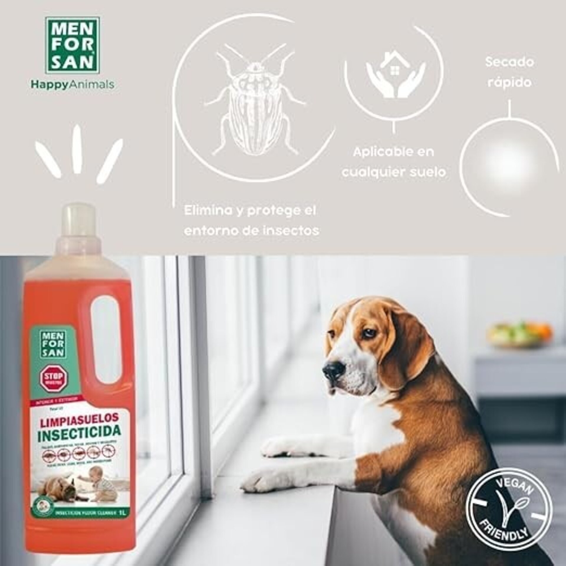 Limpia Suelos Insecticida Total 10 Men For San - 1