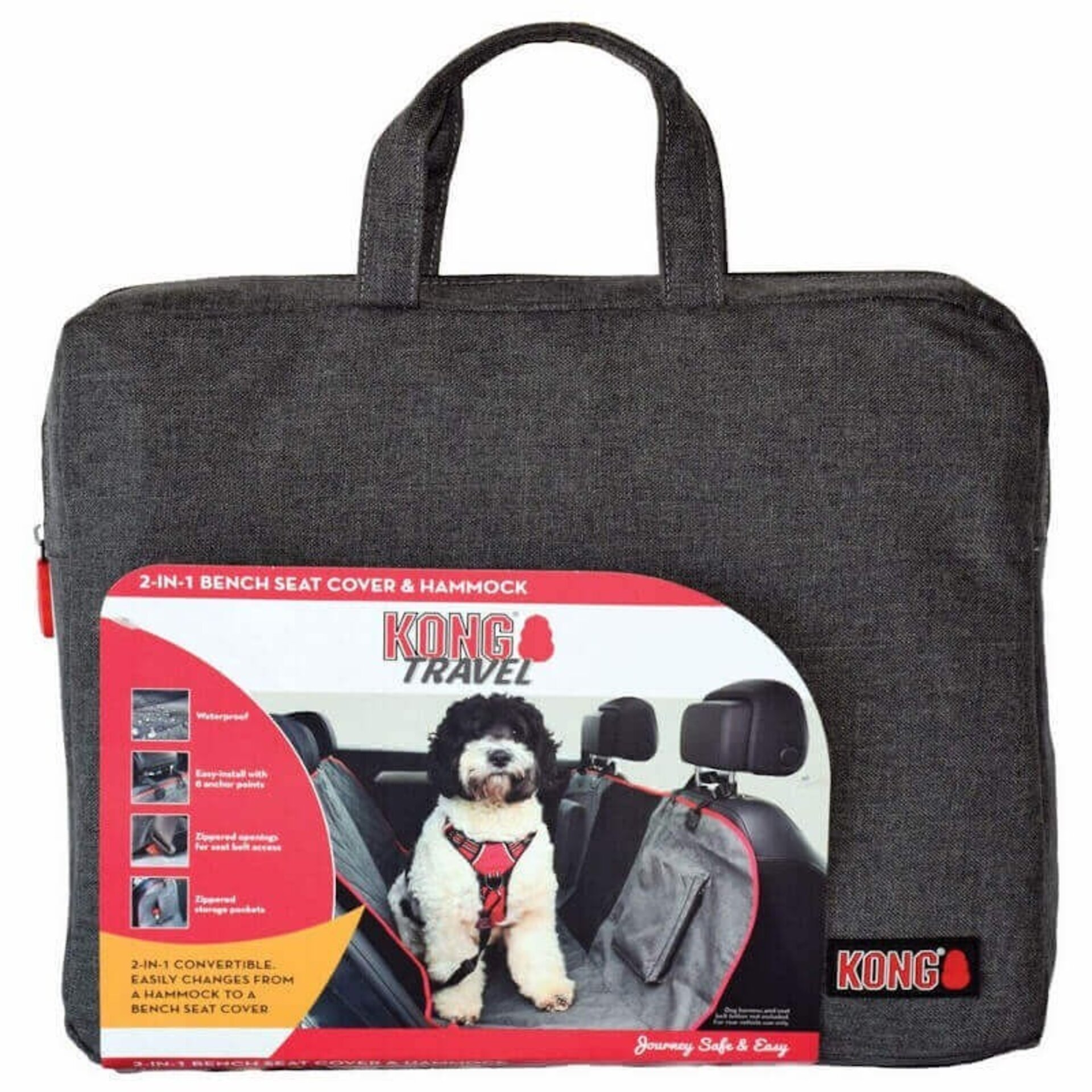 Kong Travel Asientos 2 En 1 Cubre Asiento Y Hamaca - 2