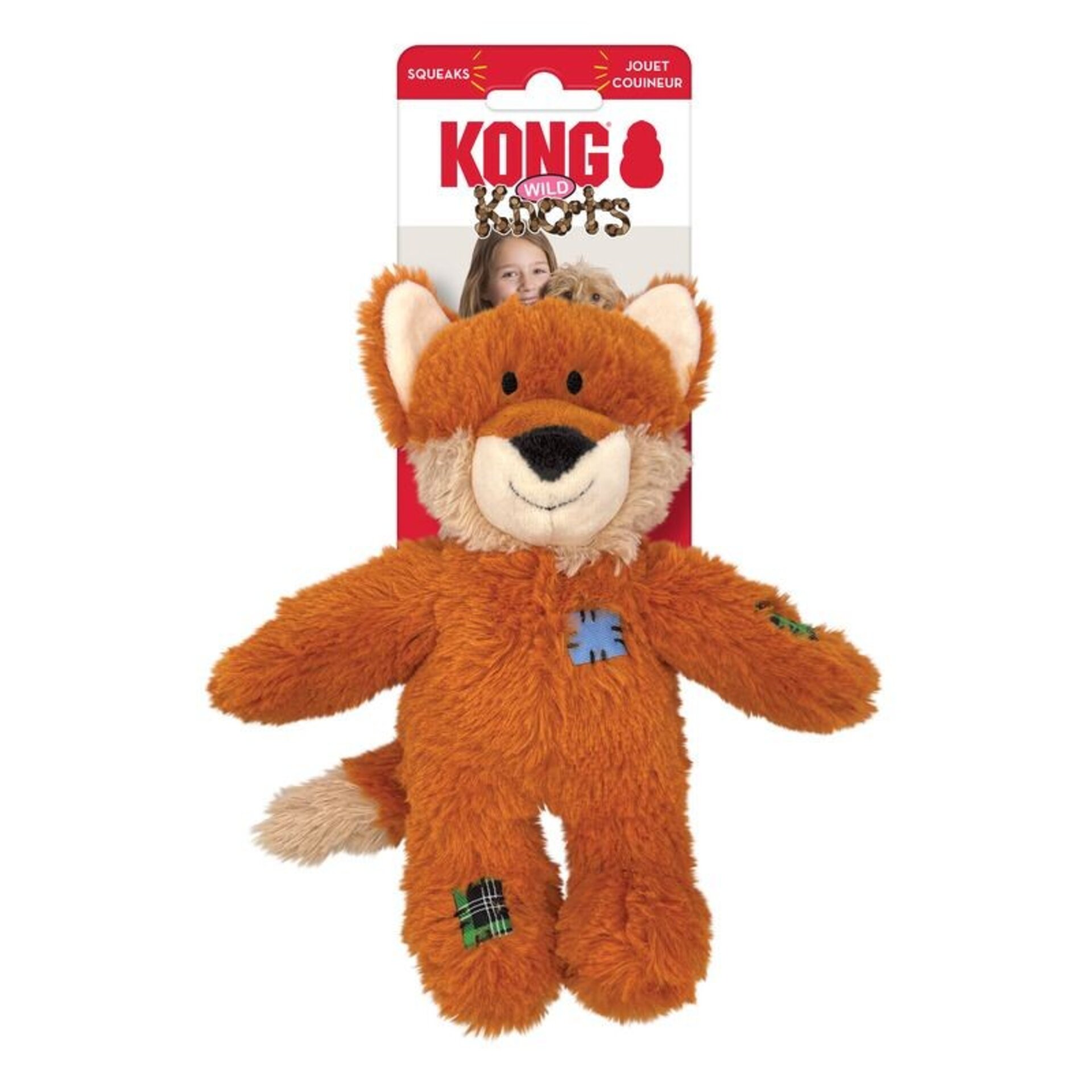 Peluche Kong Wild Knots Fox - 2