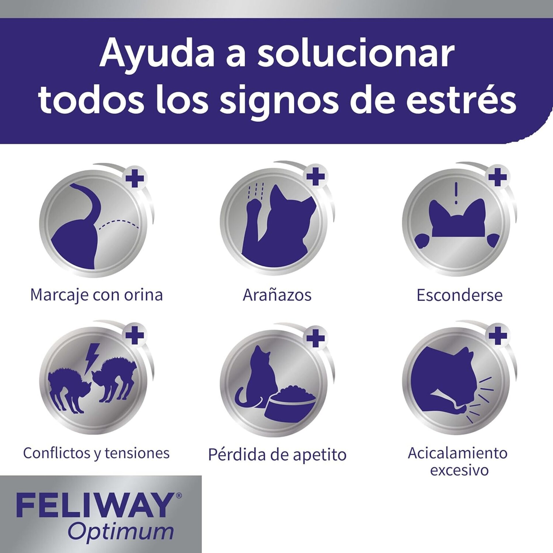 Feliway Optimum Pack De 3 Unidades X 48ml C/U - 4