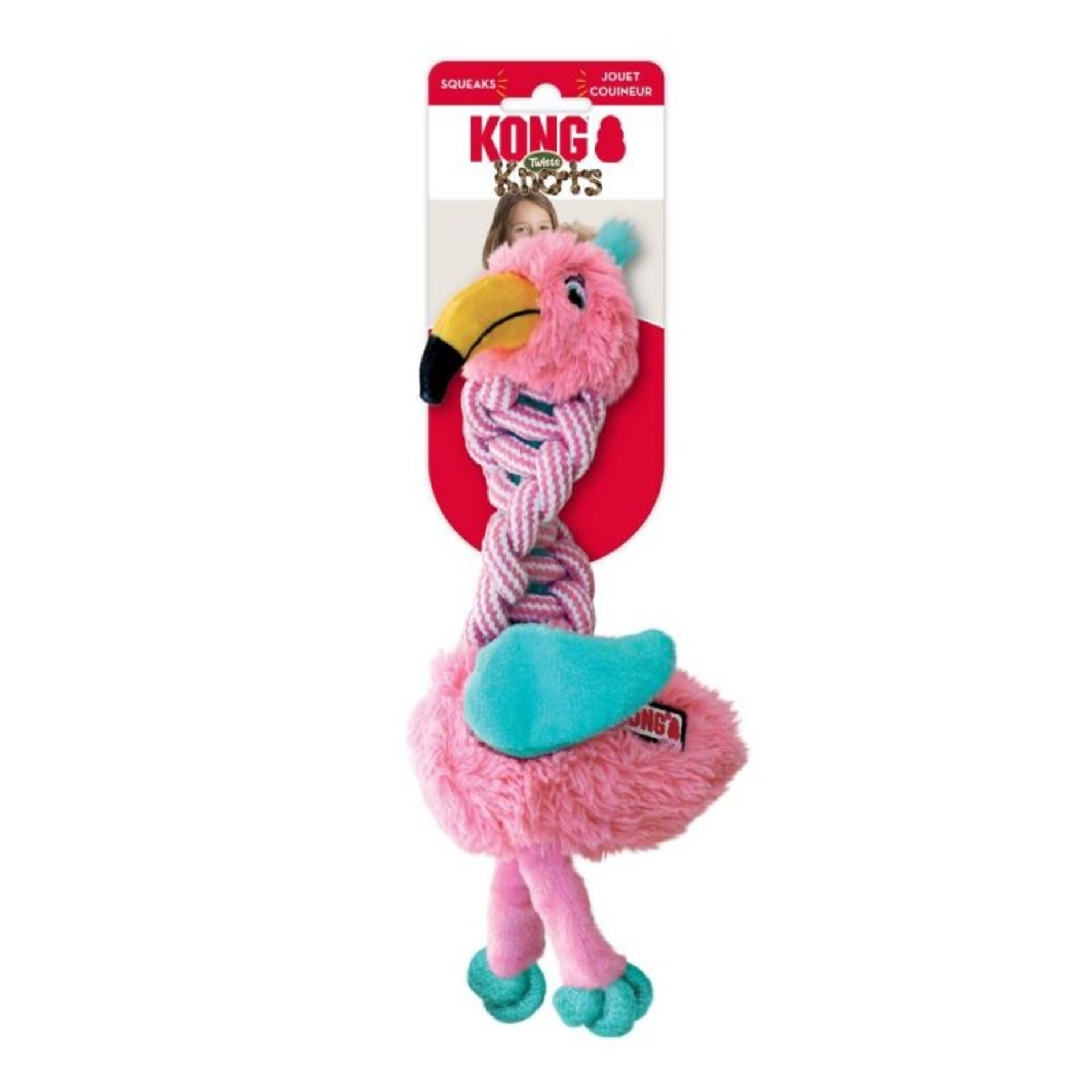 Peluche Kong Knots Twists Assordted - 2
