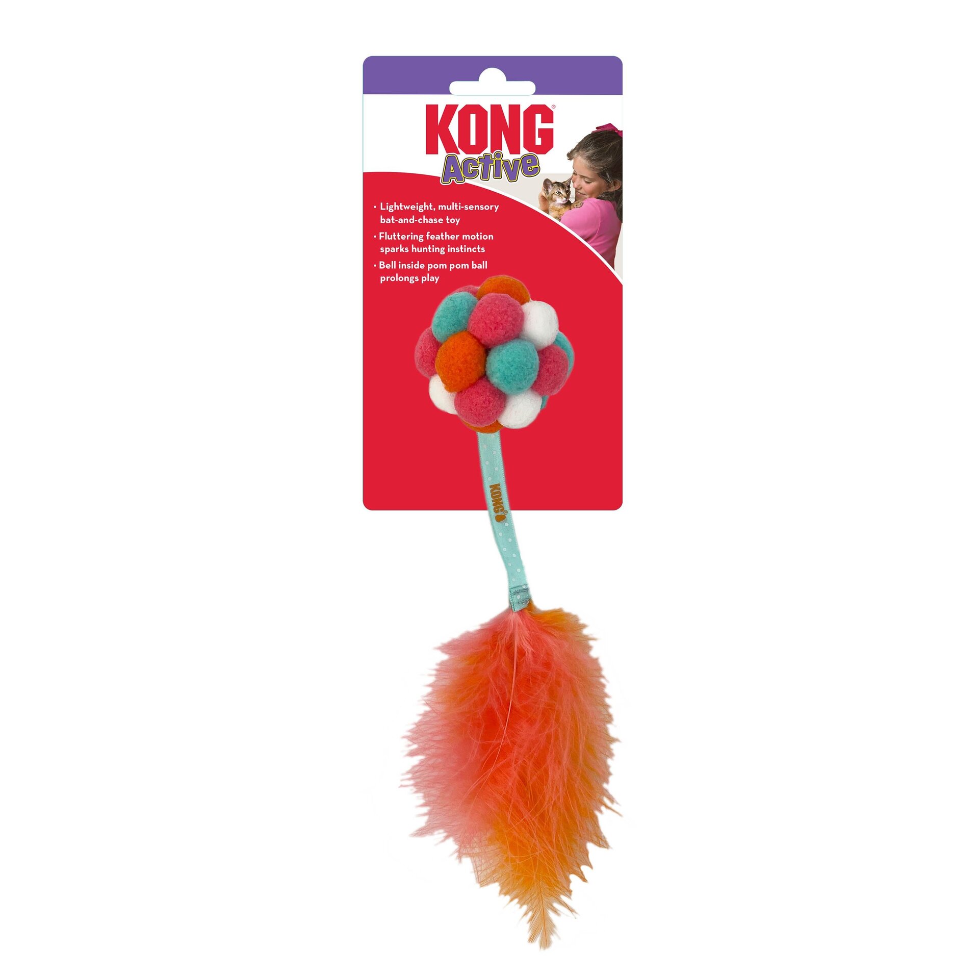 Pelotas Kong Cat Active Bubble Assorted - 2