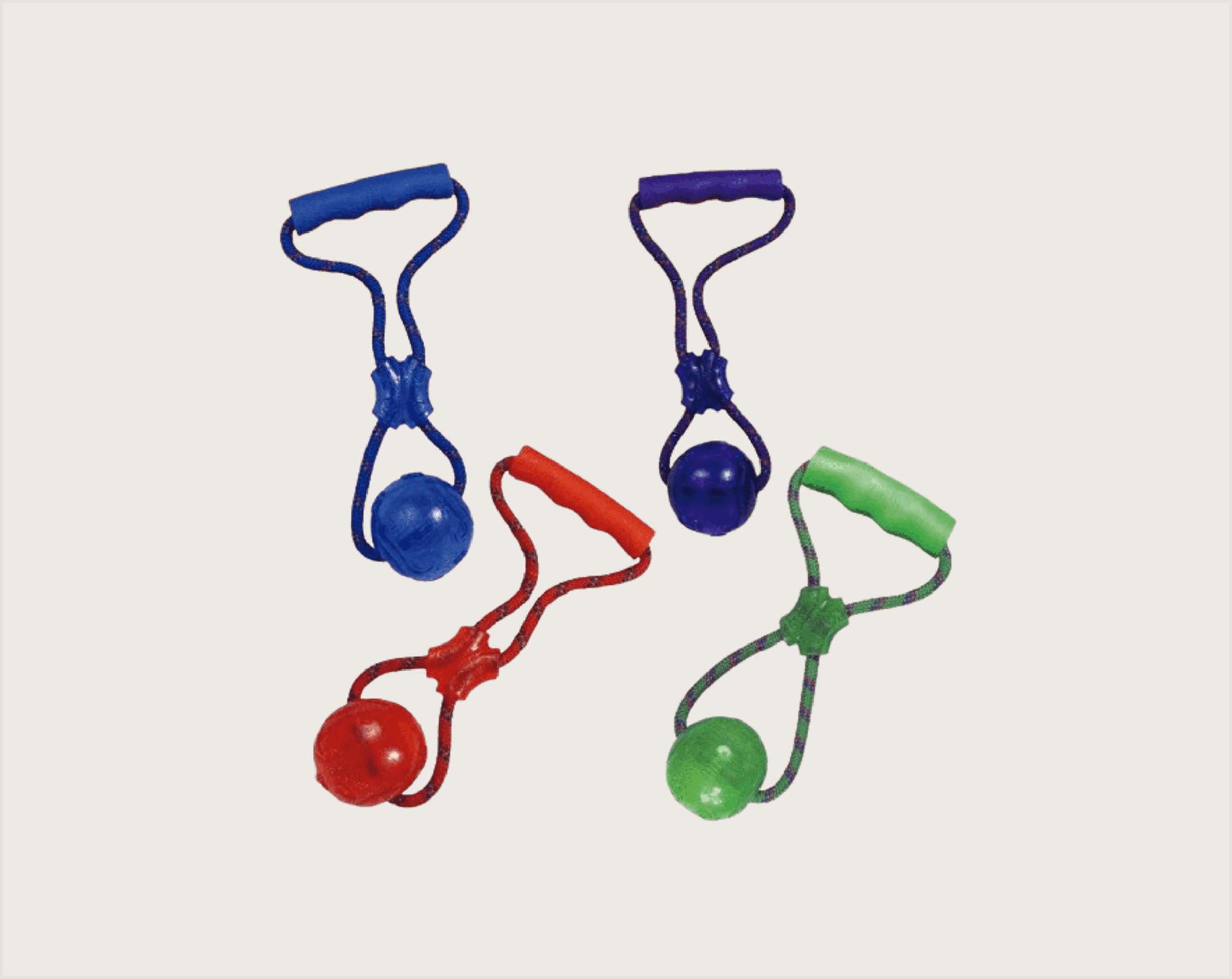 Kong Squeezz Handle Ball para Perros - 1