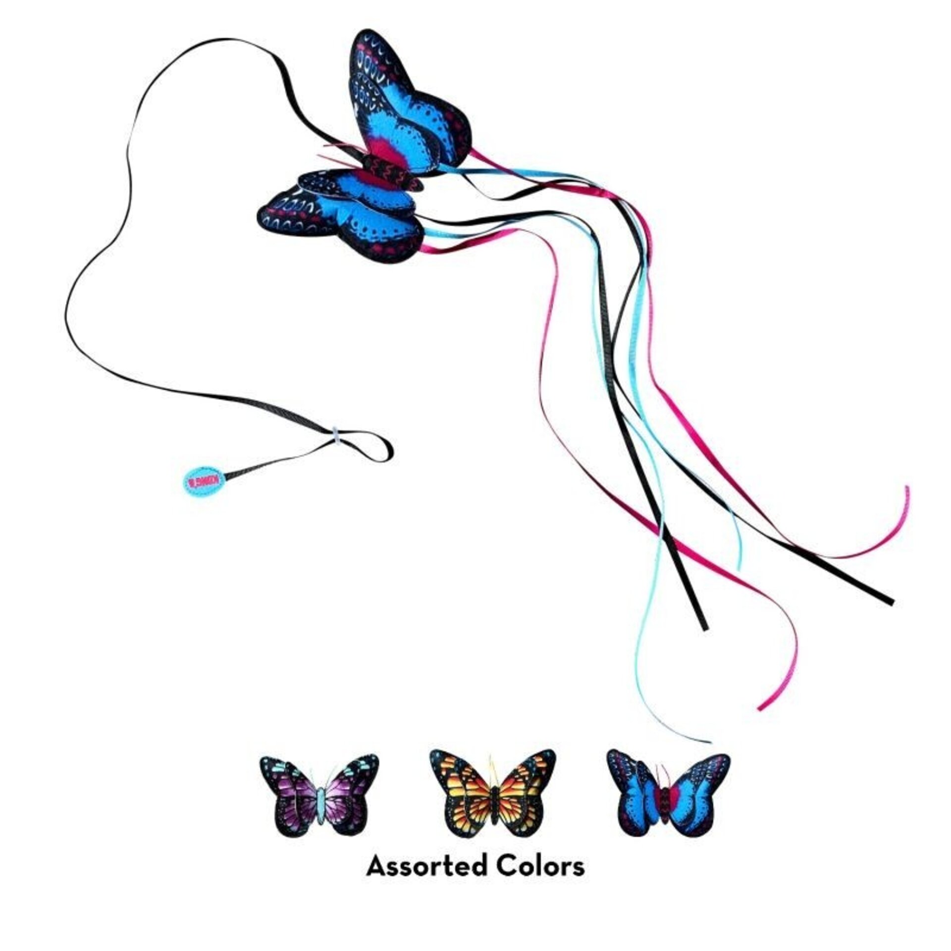 kong Teaser Butterfly Assorted - 3