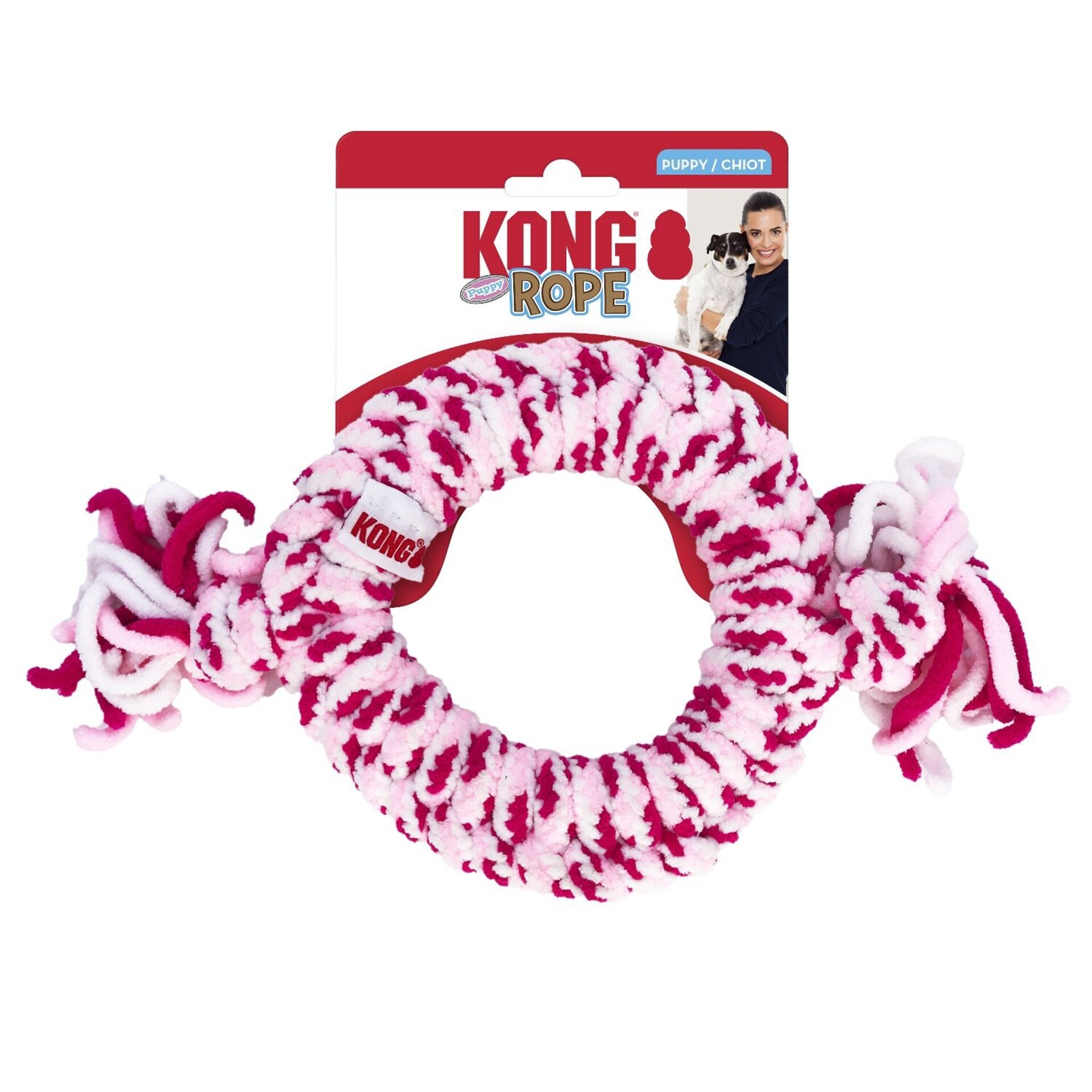 Kong Rope Ring Puppy Assorted - 2