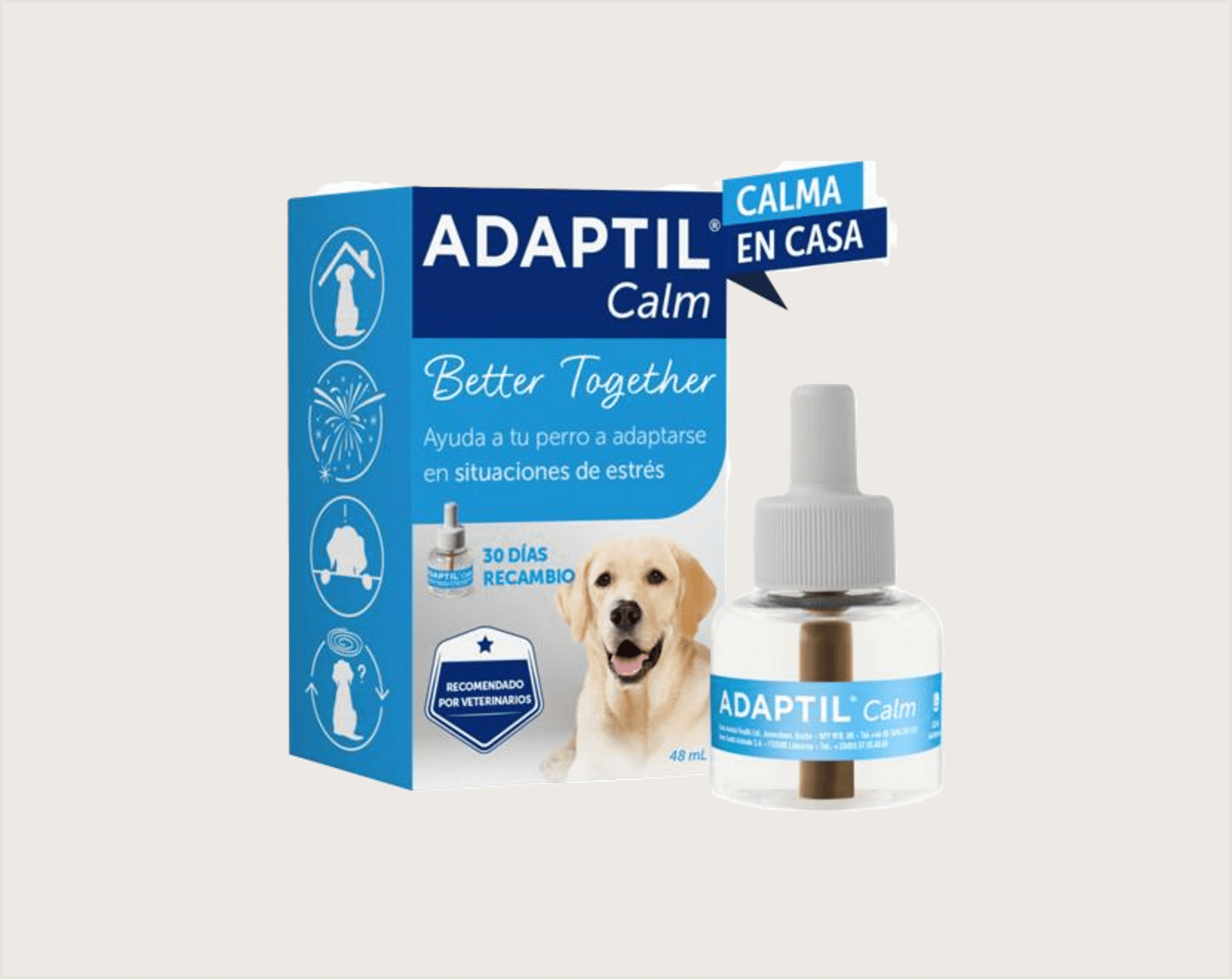 Adaptil Calm Recambio 48 ml para Perros - 1