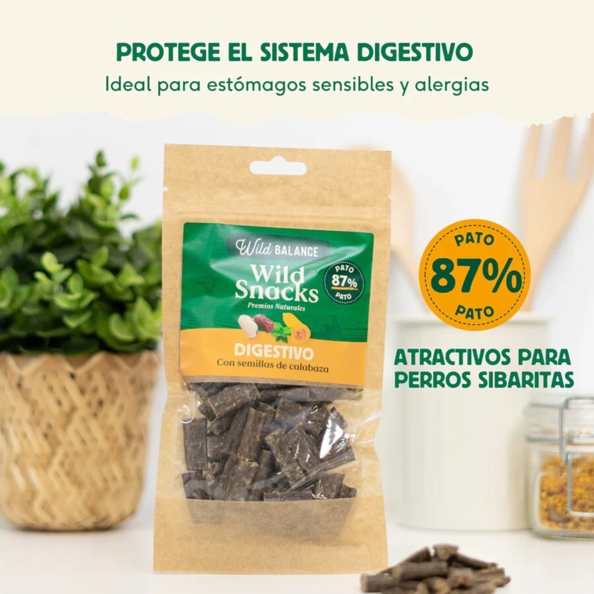 Wild Balance Wild Snacks Digestivos Pato - 3
