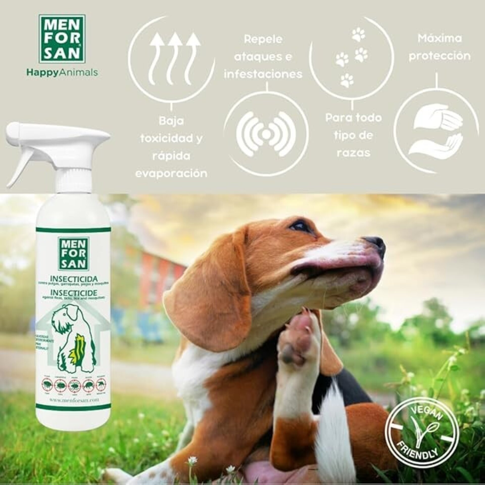 Insecticida Perros Men For San - 3