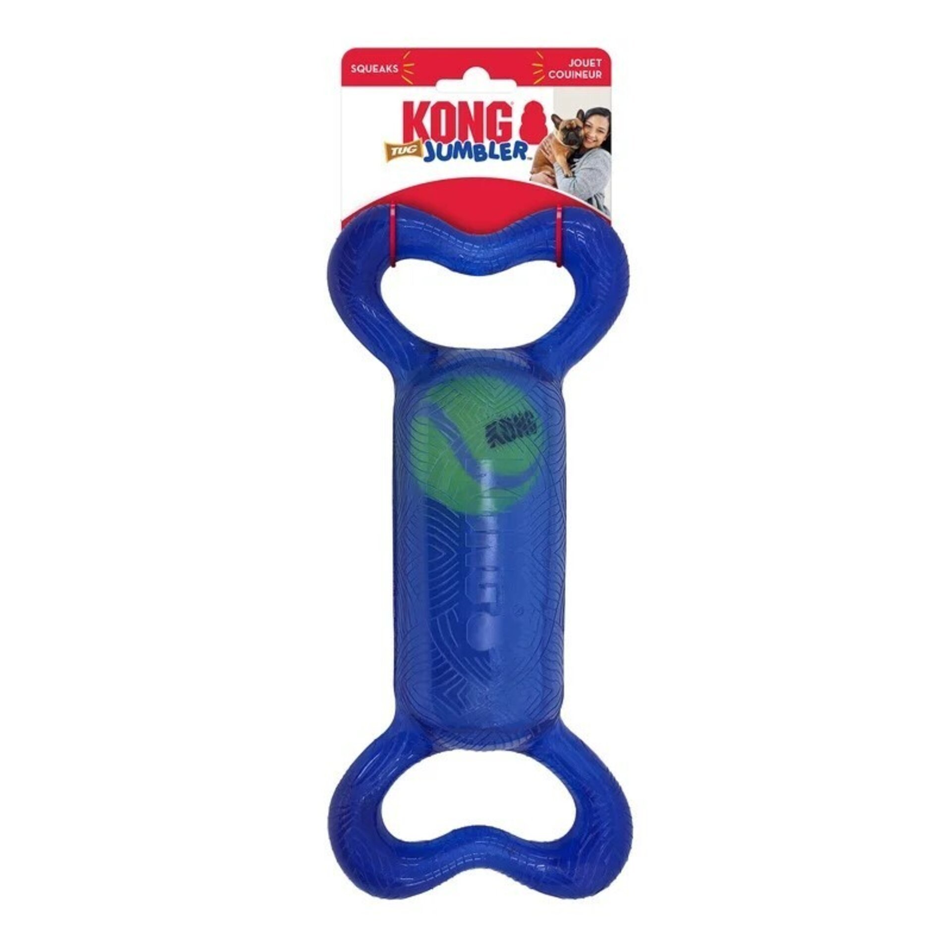 Kong Jumbler Tug Assorted para Perros - 6