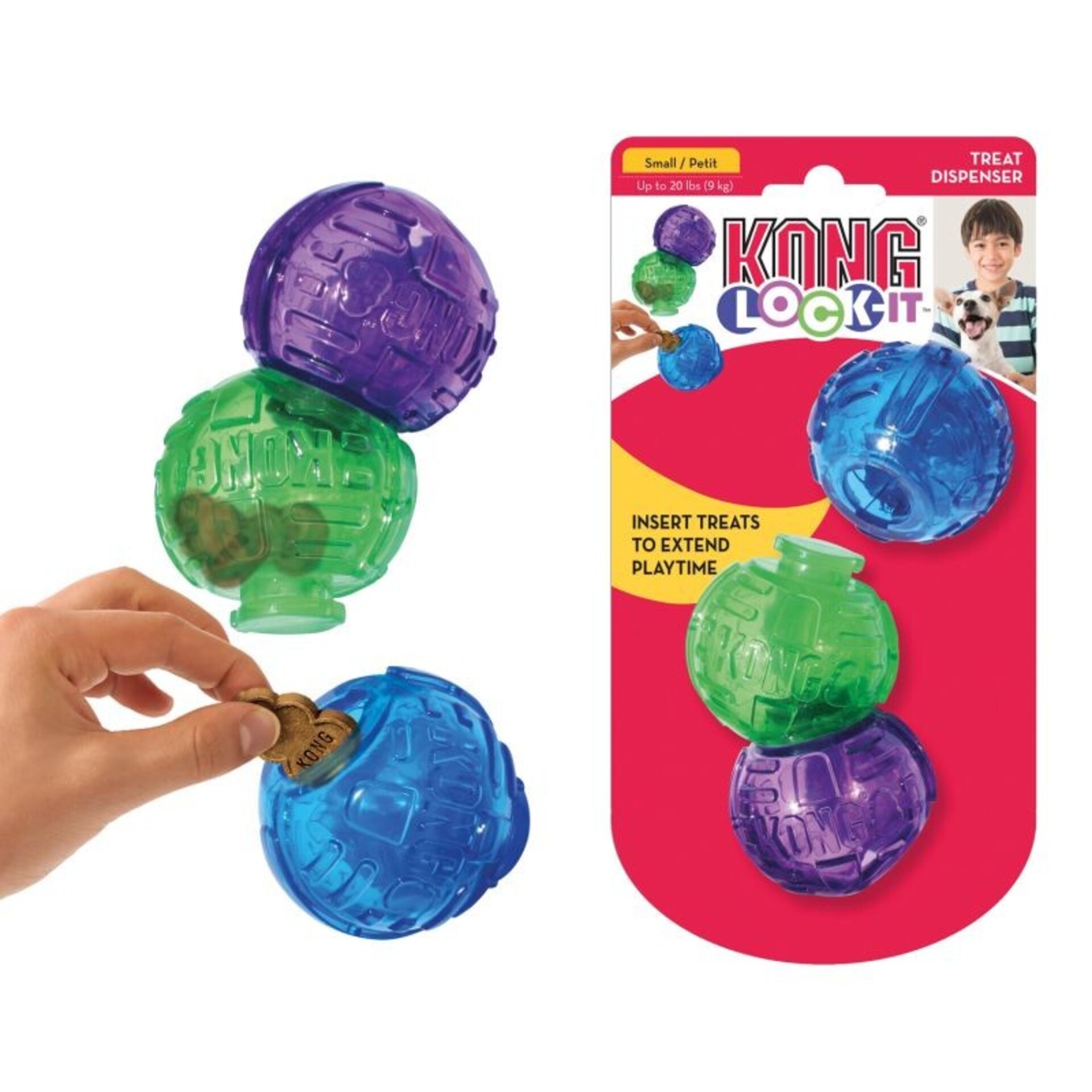 Pelota Kong Lock-It - 2