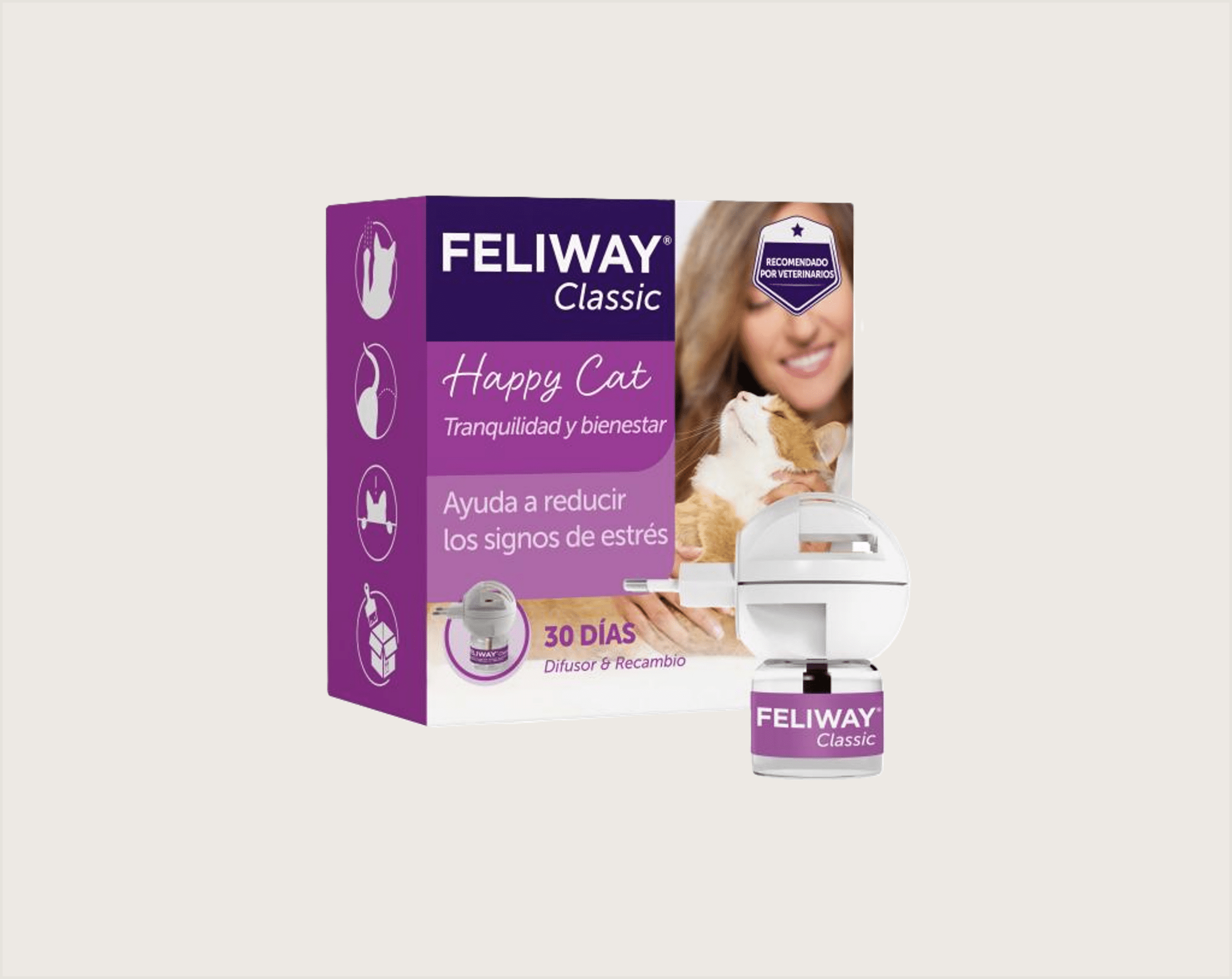 Feliway Classic Difusor + Recambio 48 ml 1 Mes - 1