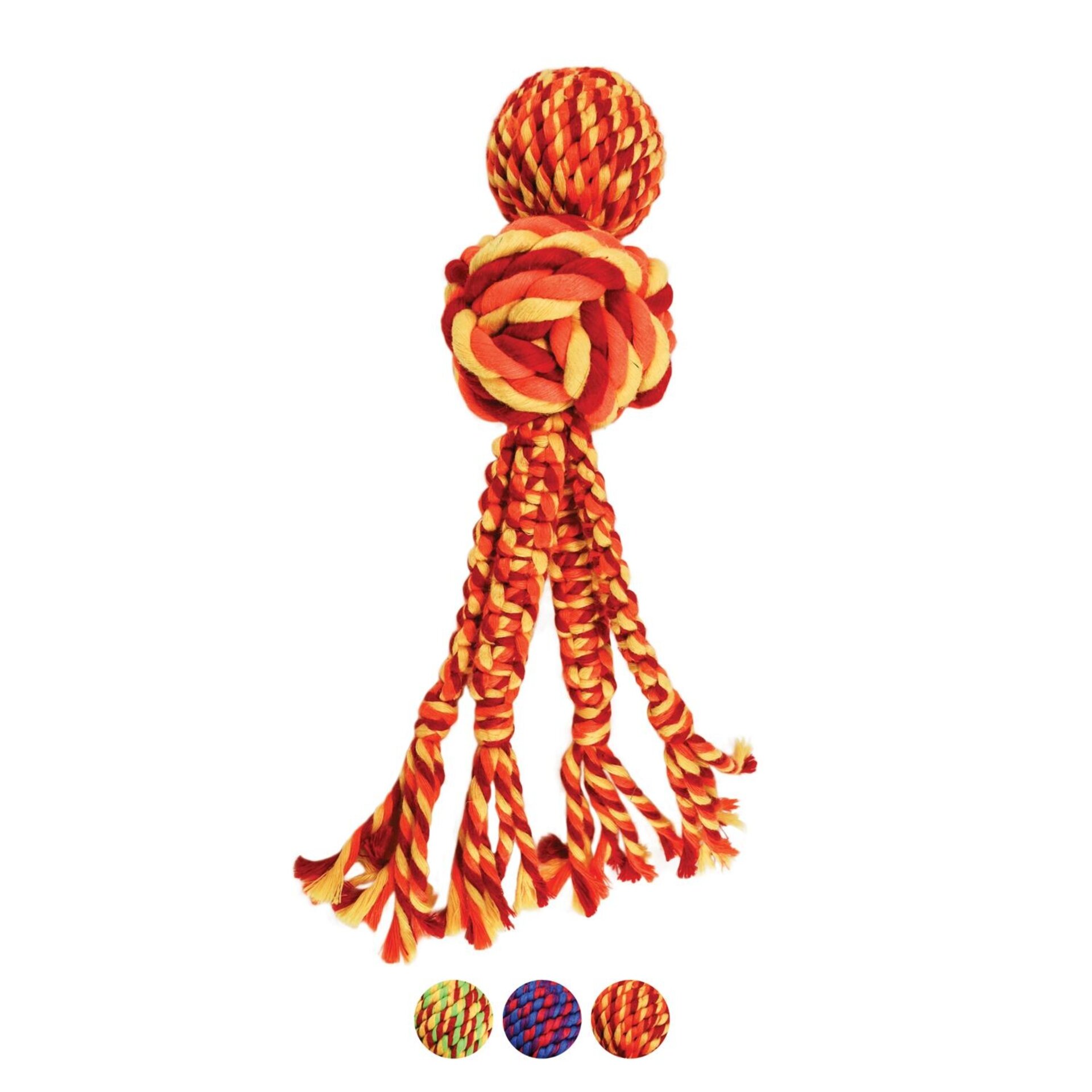Peluche Kong Wubba Weaves W/Rope - 2