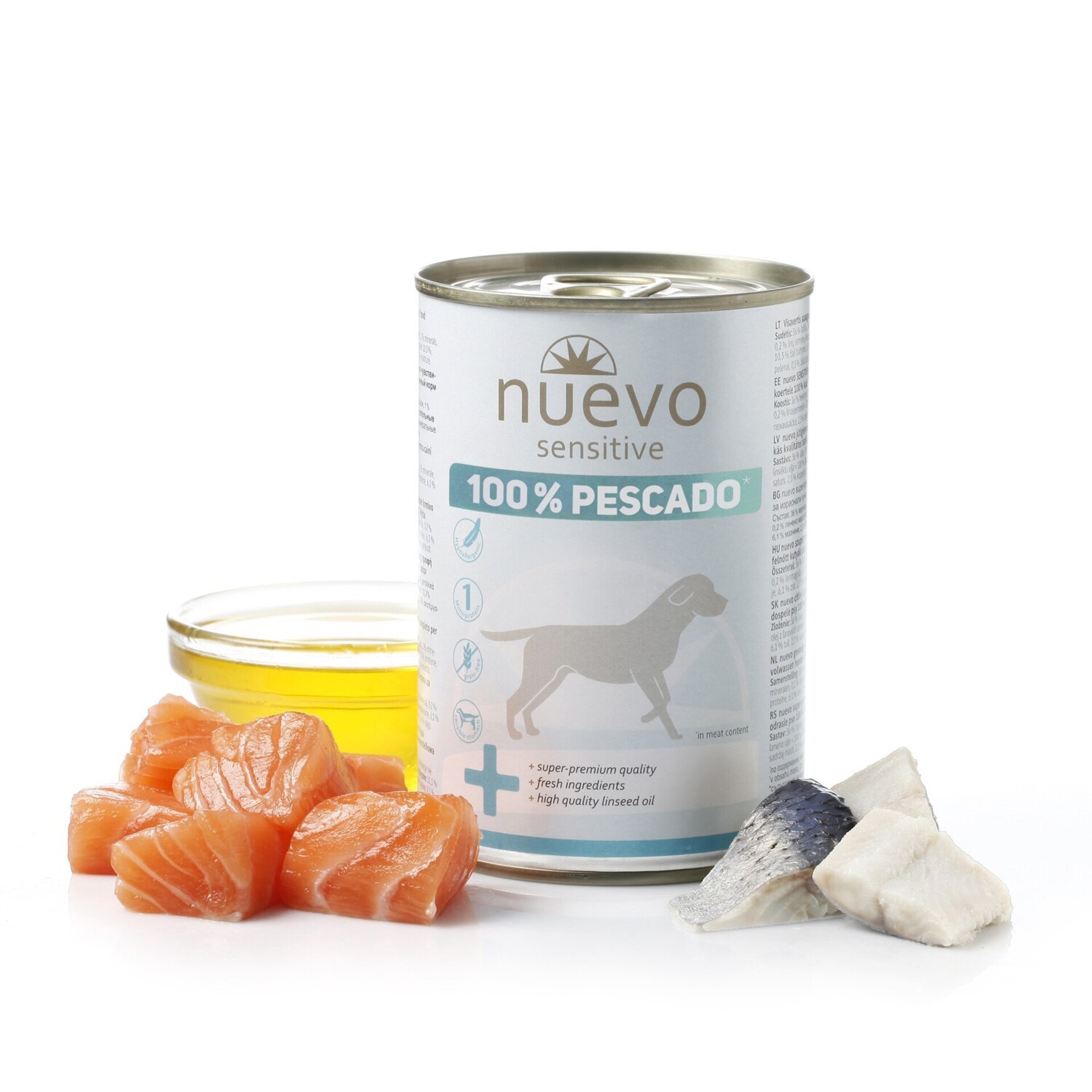 Sensitive Grain Free 100% Cordero-Pollo-Pescado-Ternera - 3