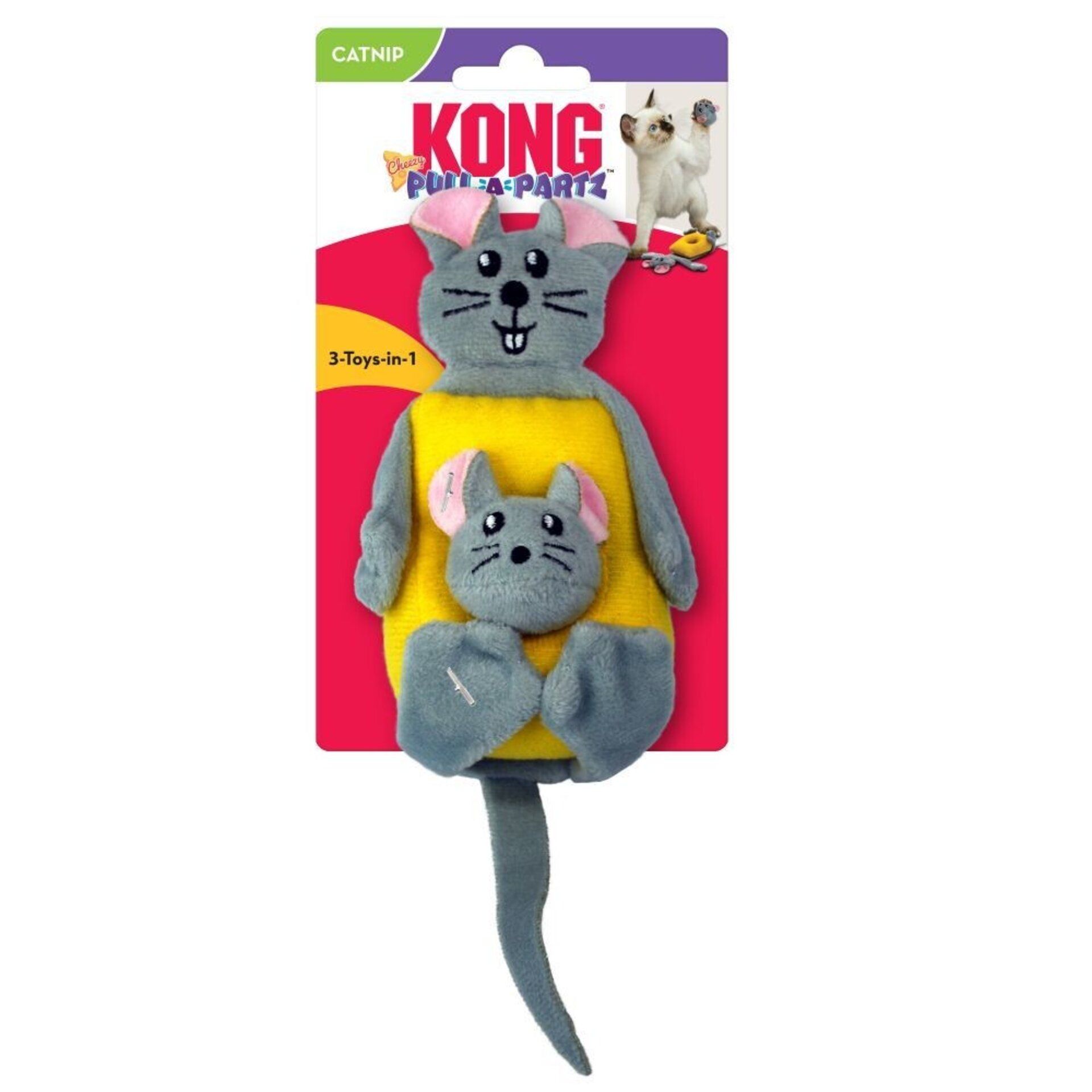 Peluche Kong Pull A Partz Cheezy - 2