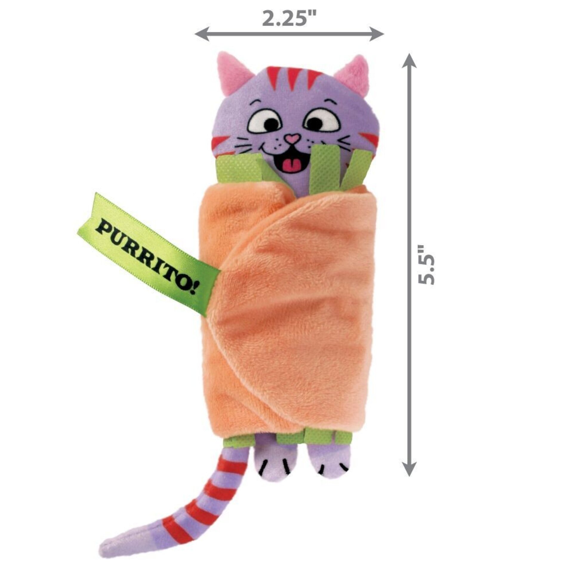 Peluche Kong Cat Pull A Partz Purrito - 4