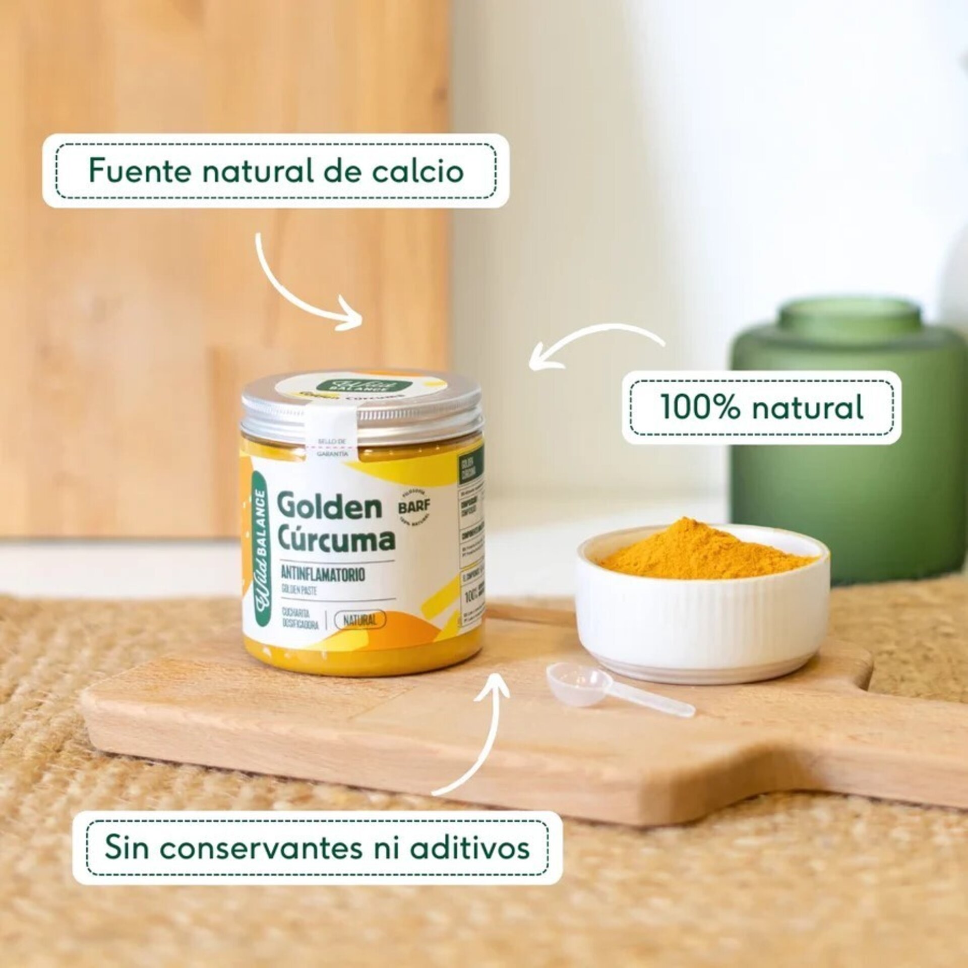 Wild Balance Cúrcuma para Golden Paste (Perros y Gatos) - 7