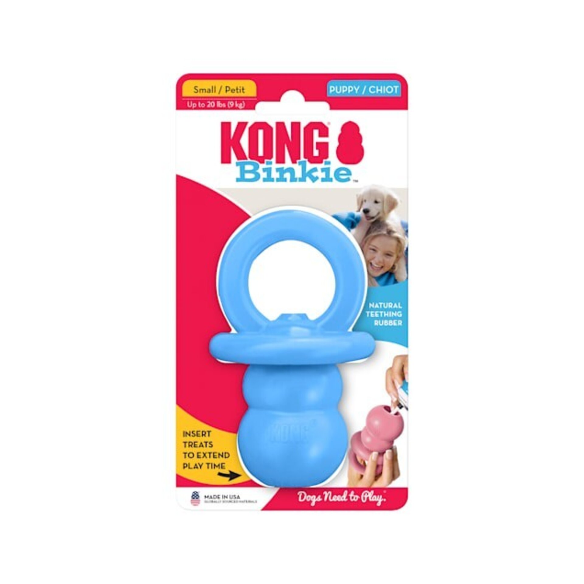 Kong Binkie Puppy para Cachorros Chupete - 5