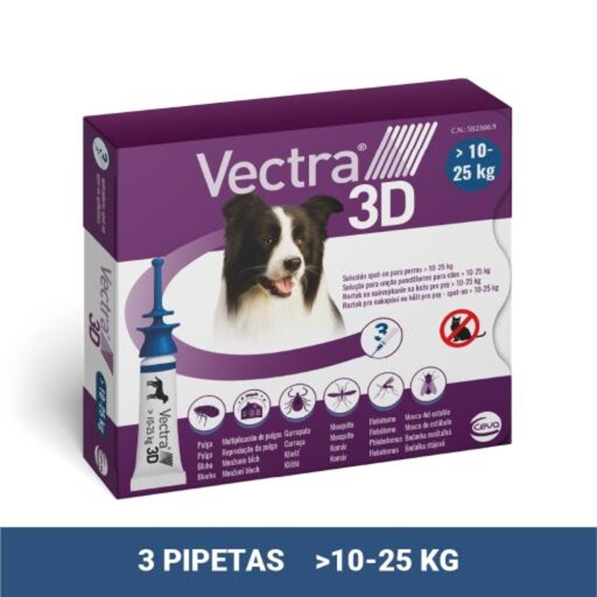 Vectra 3D Solución Spot-On Para Perros - 8