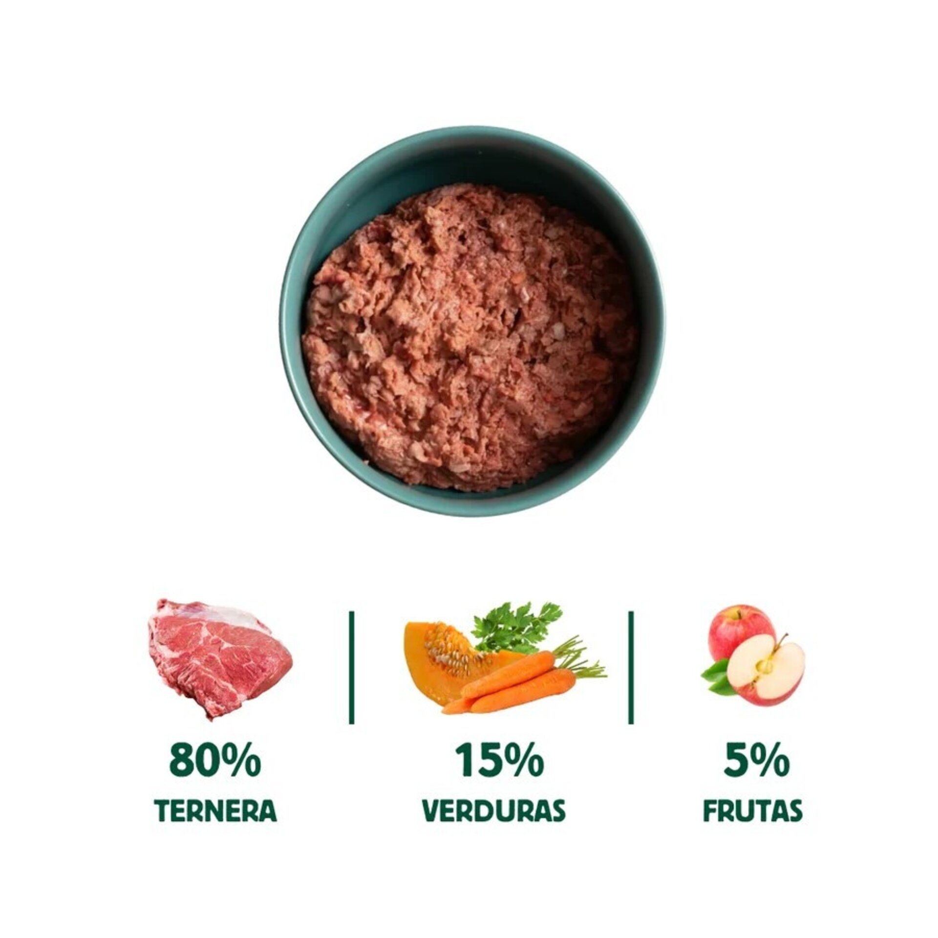 Wild Balance Menú BARF GRANDE De Ternera Con Verduras - 5